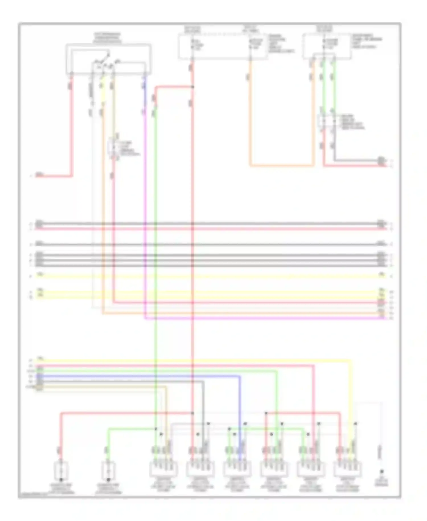 Avalon Toyota XX30 (2005-2007): Wiring diagram engine performance 3.5l (5 of 7)