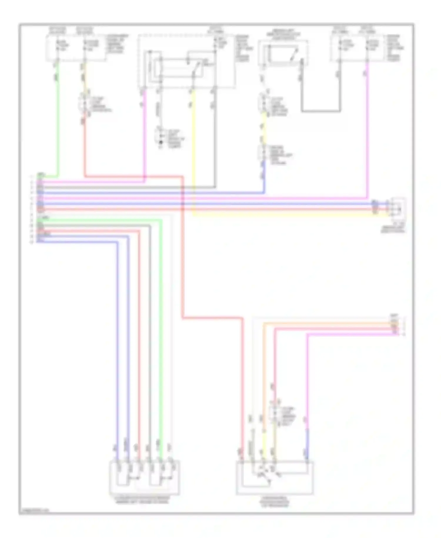 Wiring diagram efi relay for Toyota Avalon XX30 (2005-2007) (1 of 6)