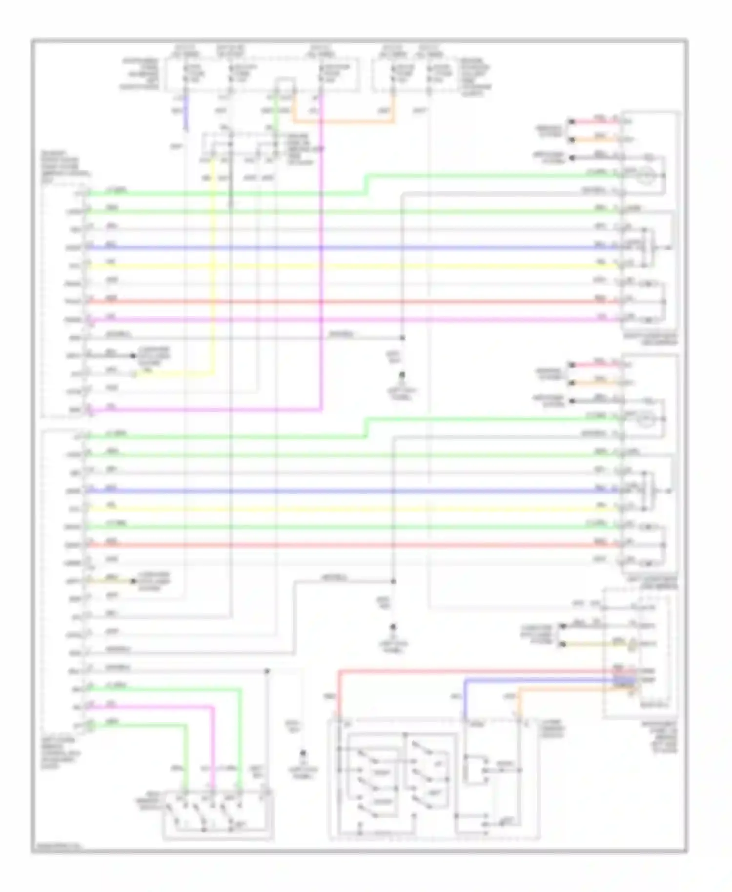 Wiring diagram hot in on or start for Toyota Avalon XX30 (2005-2007) (24 of 43)