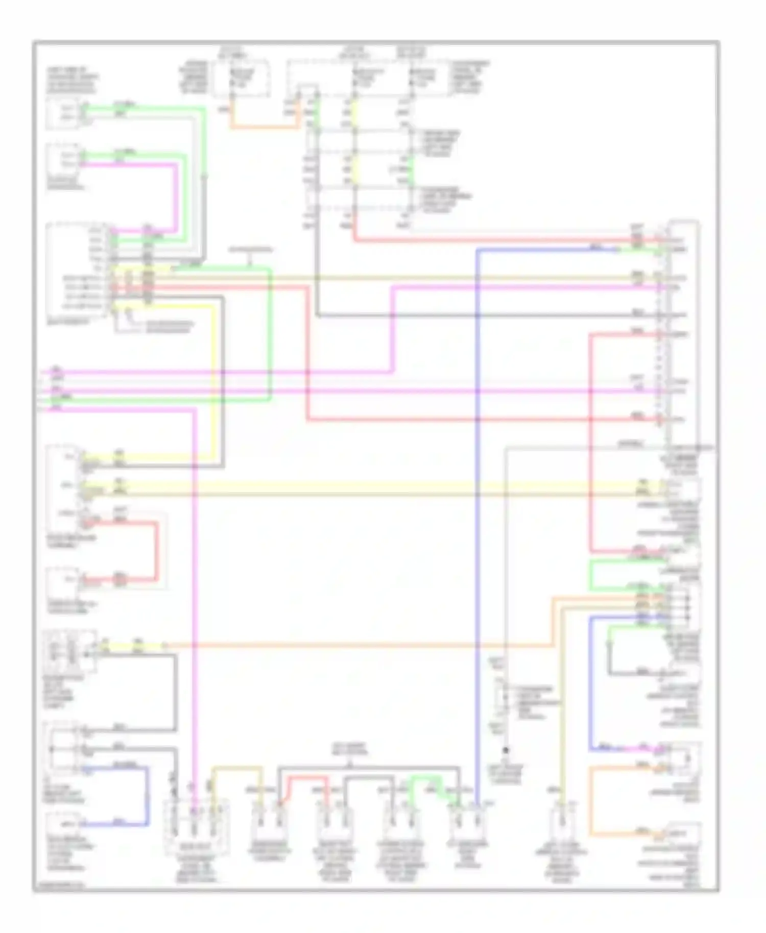 Wiring diagram hot in on or start for Toyota Avalon XX30 (2005-2007) (6 of 43)