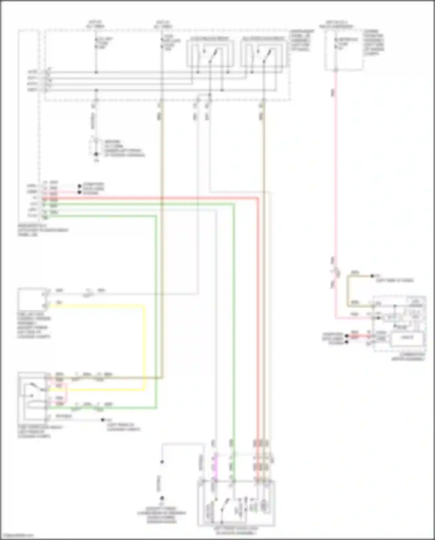 Wiring diagram computer data lines system for Toyota Avalon XX40 facelift (2015-2018) (16 of 116)
