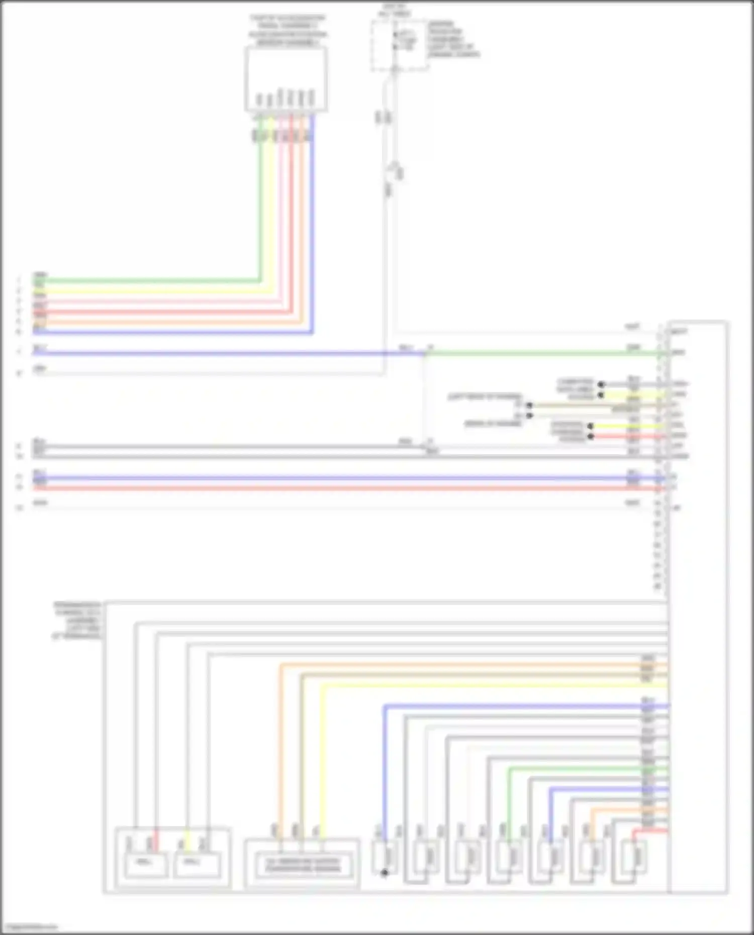 Wiring diagram computer data lines system for Toyota Avalon XX40 facelift (2015-2018) (54 of 116)