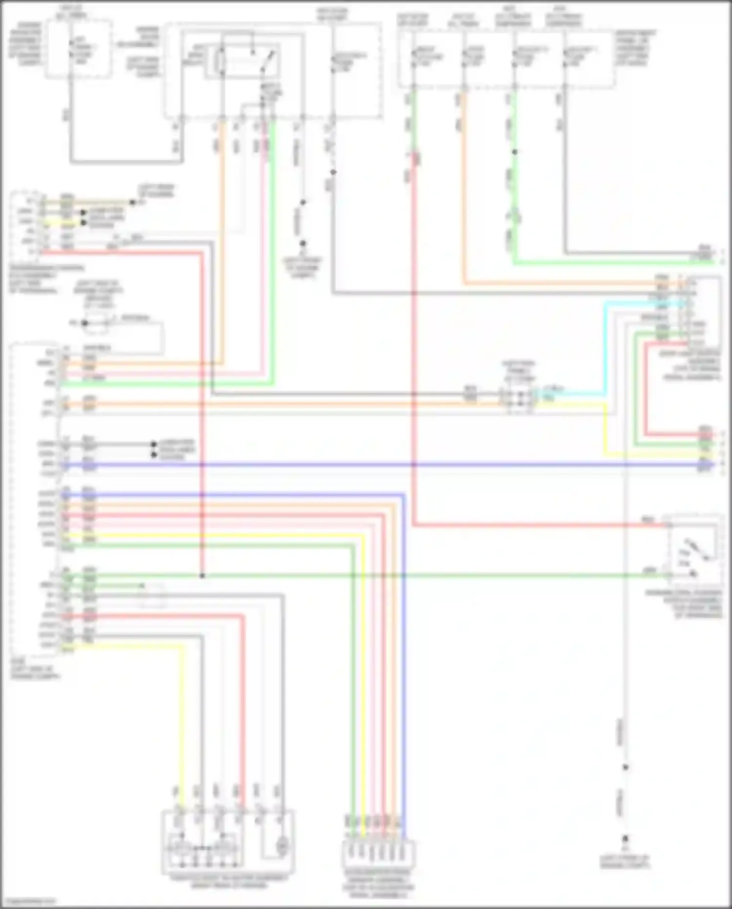 Wiring diagram efi main relay for Toyota Avalon XX40 facelift (2015-2018) (5 of 10)