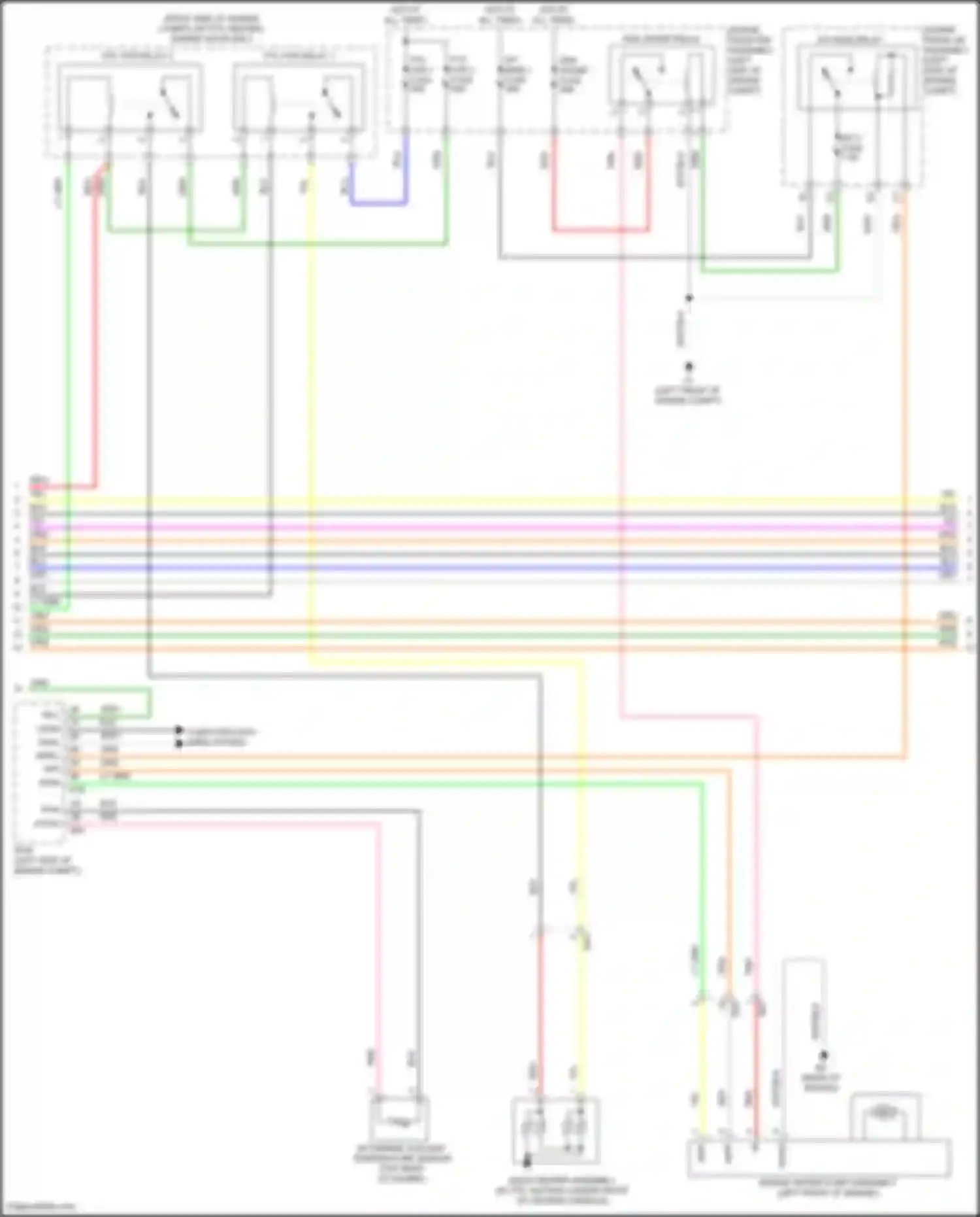 Wiring diagram eng w/pmp relay for Toyota Avalon XX40 facelift (2015-2018) (1 of 2)