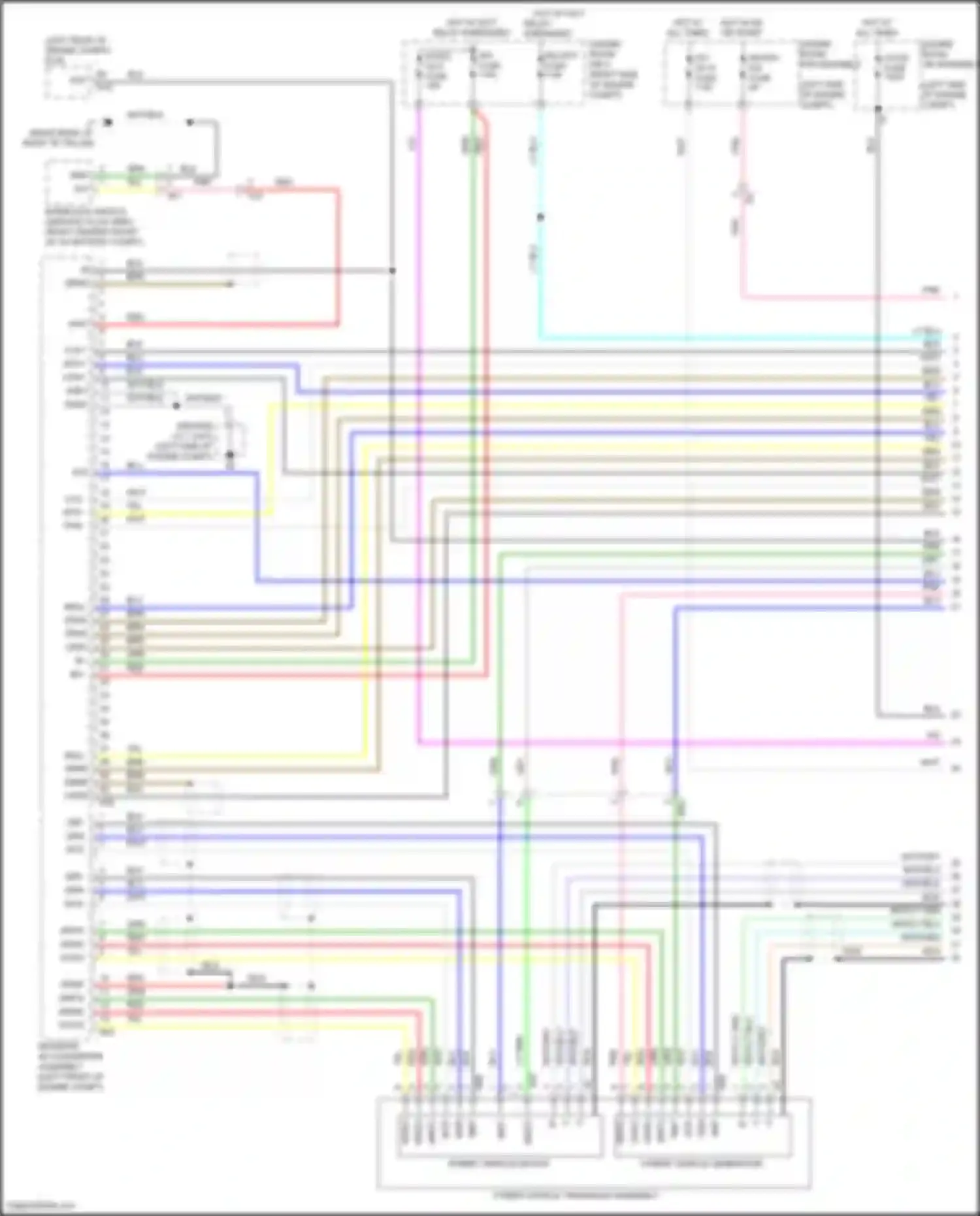 Wiring diagram pm igct fuse for Toyota Avalon XX40 facelift (2015-2018) (2 of 11)