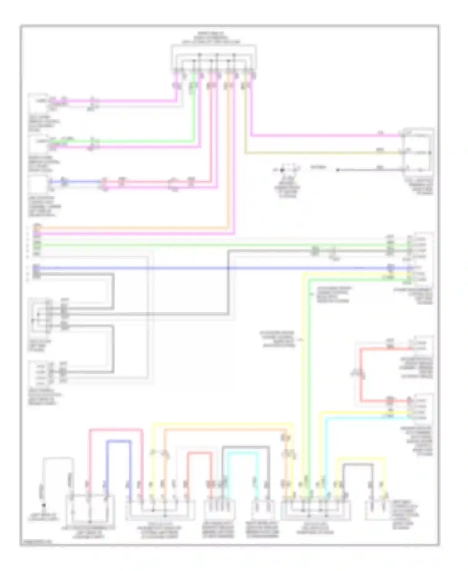Avalon Toyota XX40 (2012-2015): Computer data lines circuit, hybrid (2 of 2)