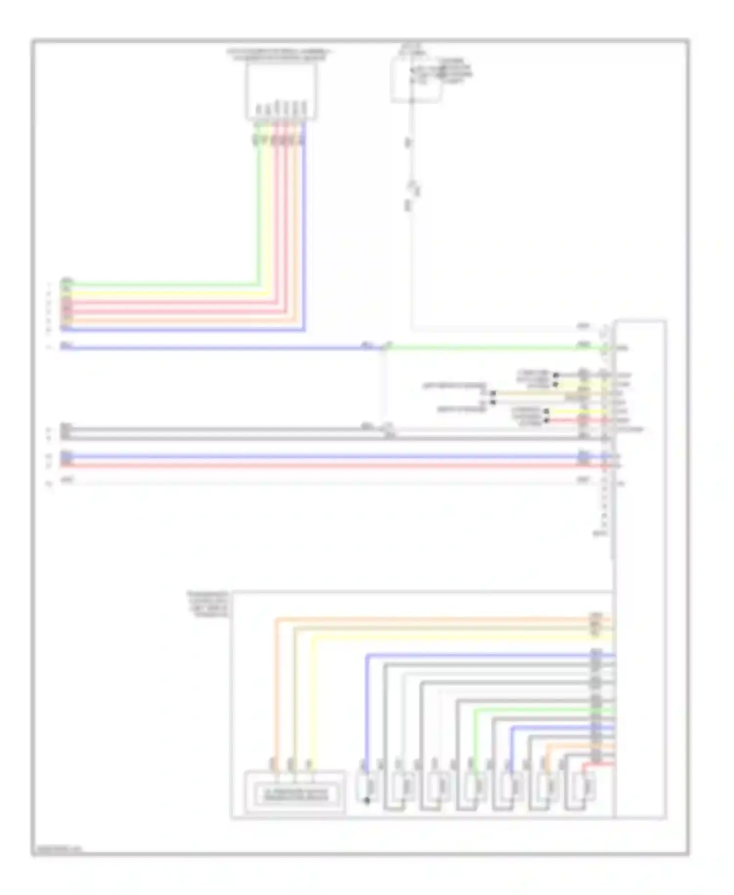Avalon Toyota XX40 (2012-2015): 3.5l, transmission circuit (3 of 3)