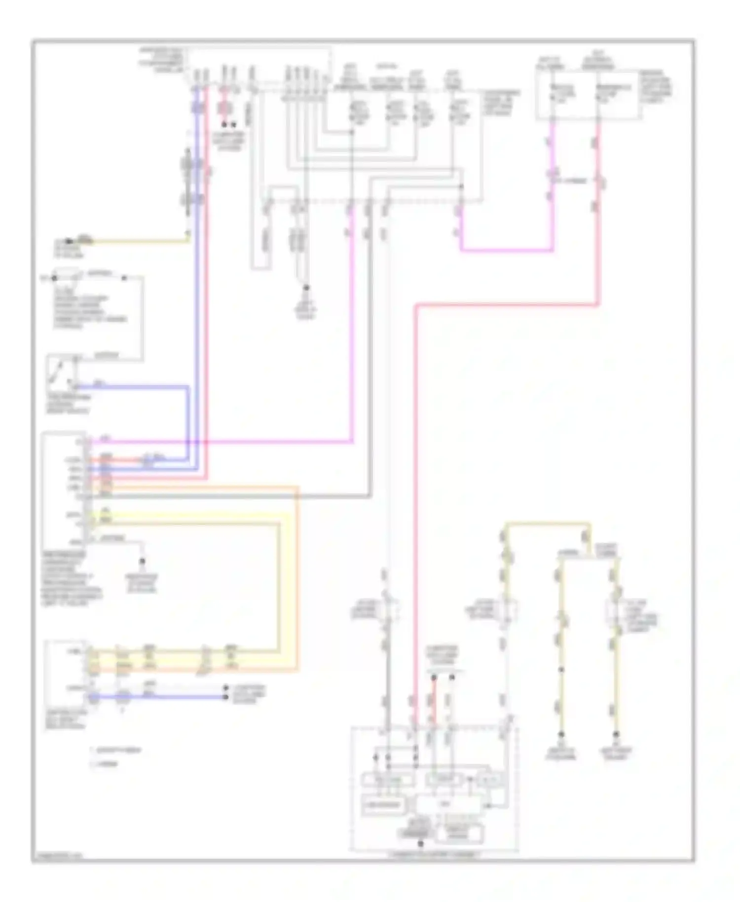 Avalon Toyota XX40 (2012-2015): Tire pressure monitoring circuit