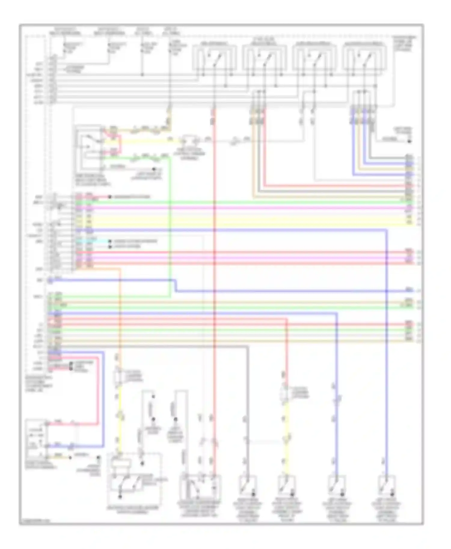 Wiring diagram blk for Toyota Avalon XX40 (2012-2015) (16 of 183)