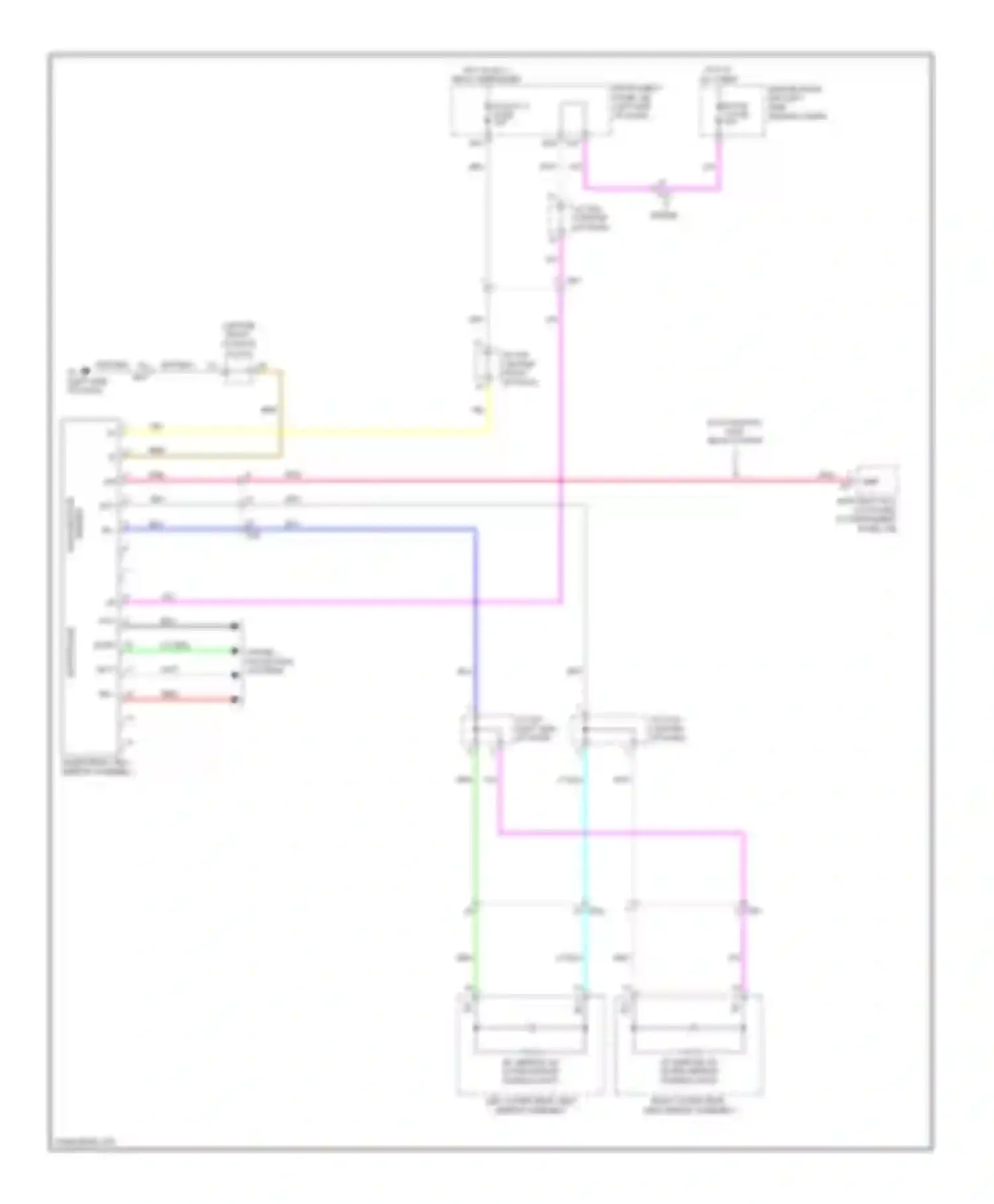 Wiring diagram blk for Toyota Avalon XX40 (2012-2015) (131 of 183)