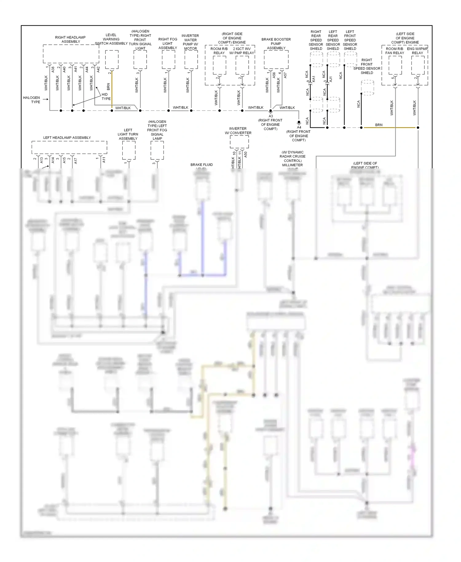 Toyota Avalon XX40 (2012-2015) ecm (engine control module) wiring diagram  (2 of 2)