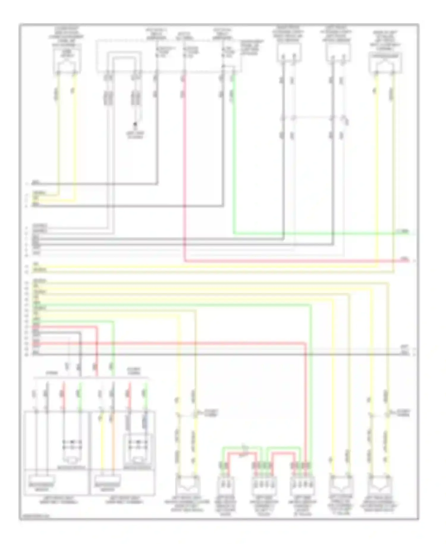 Wiring diagram ecu-b 2 fuse for Toyota Avalon XX40 (2012-2015) (6 of 7)