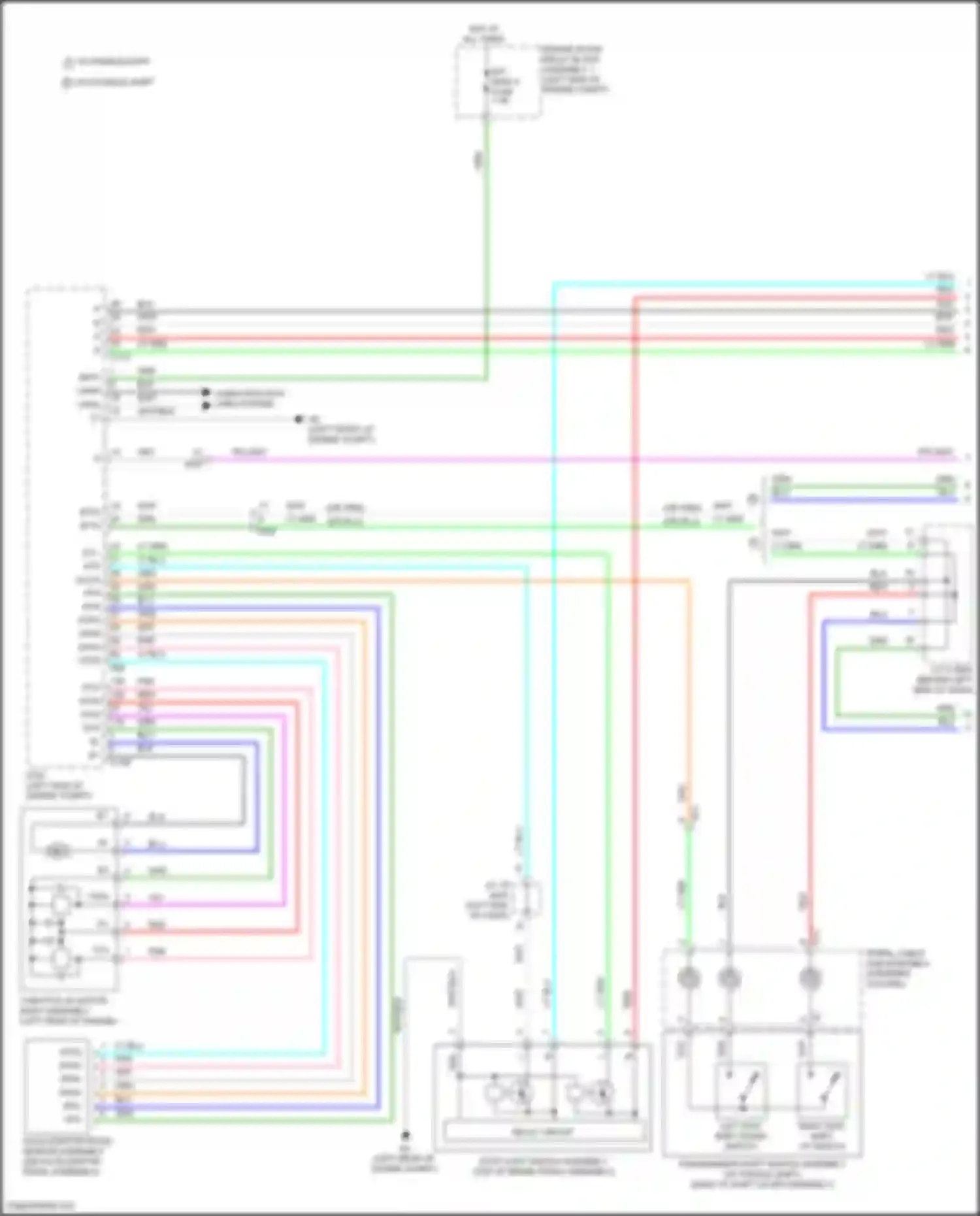 Avalon Toyota XX50 (2018-2024): 2.5l, a/t circuit (1 of 3)