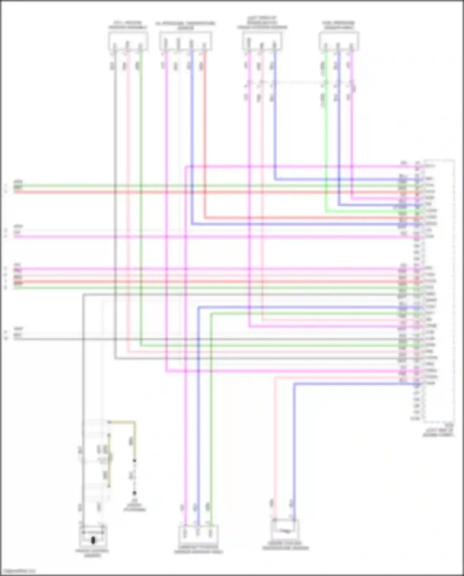 Wiring diagram blk for Toyota Avalon XX50 (2018-2024) (157 of 191)