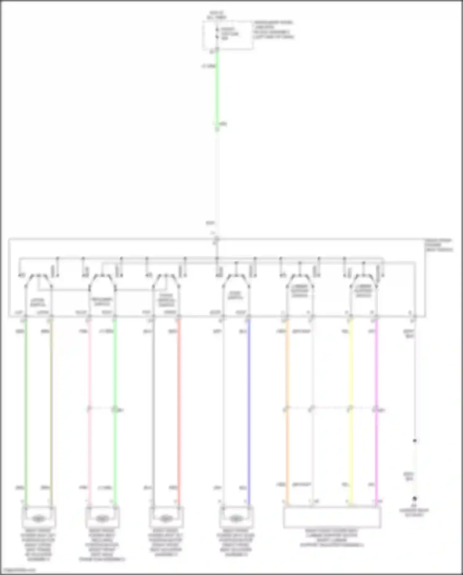 Wiring diagram grn for Toyota Avalon XX50 (2018-2024) (59 of 173)