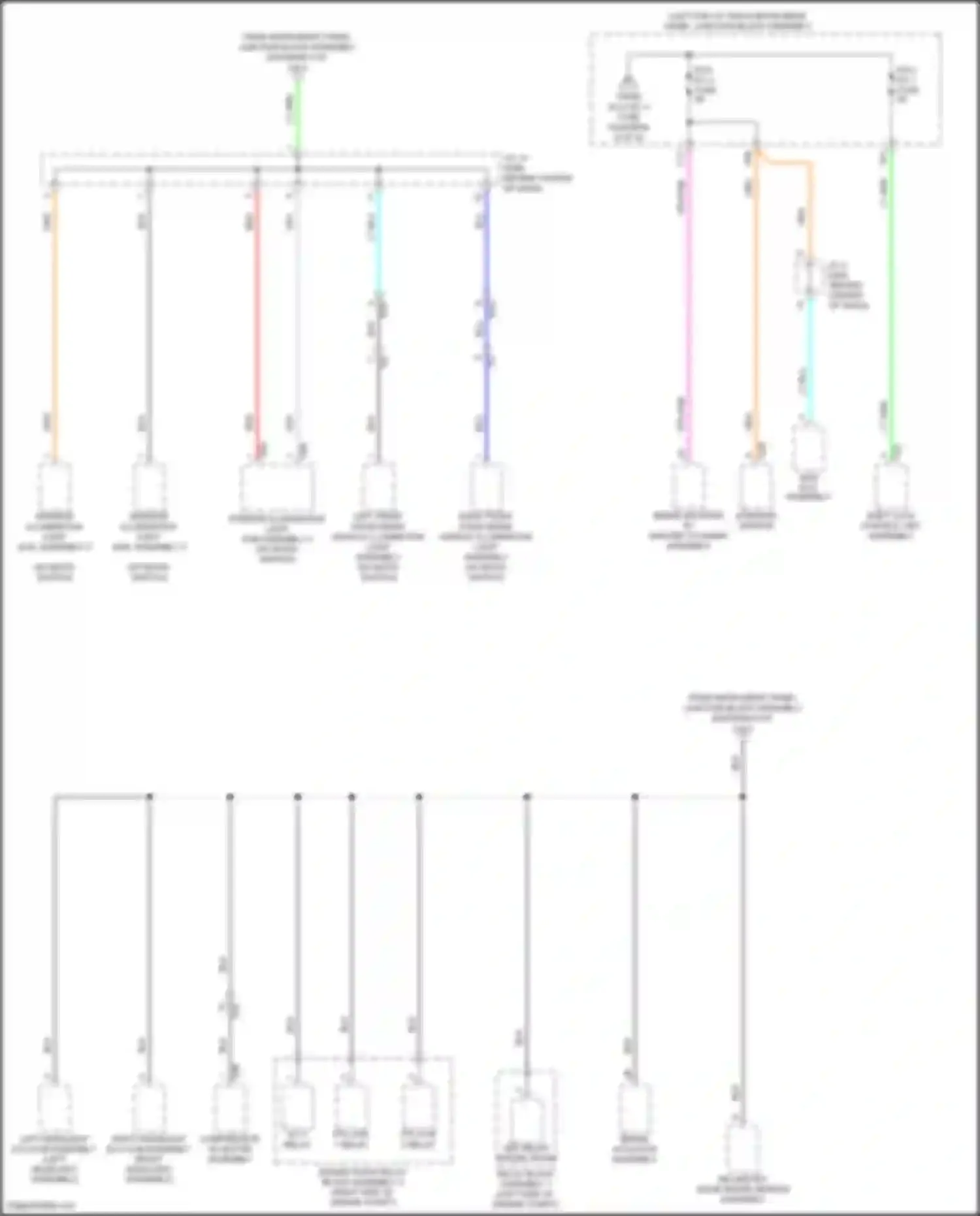 Wiring diagram ptc htr 1 relay for Toyota Avalon XX50 (2018-2024) (3 of 3)