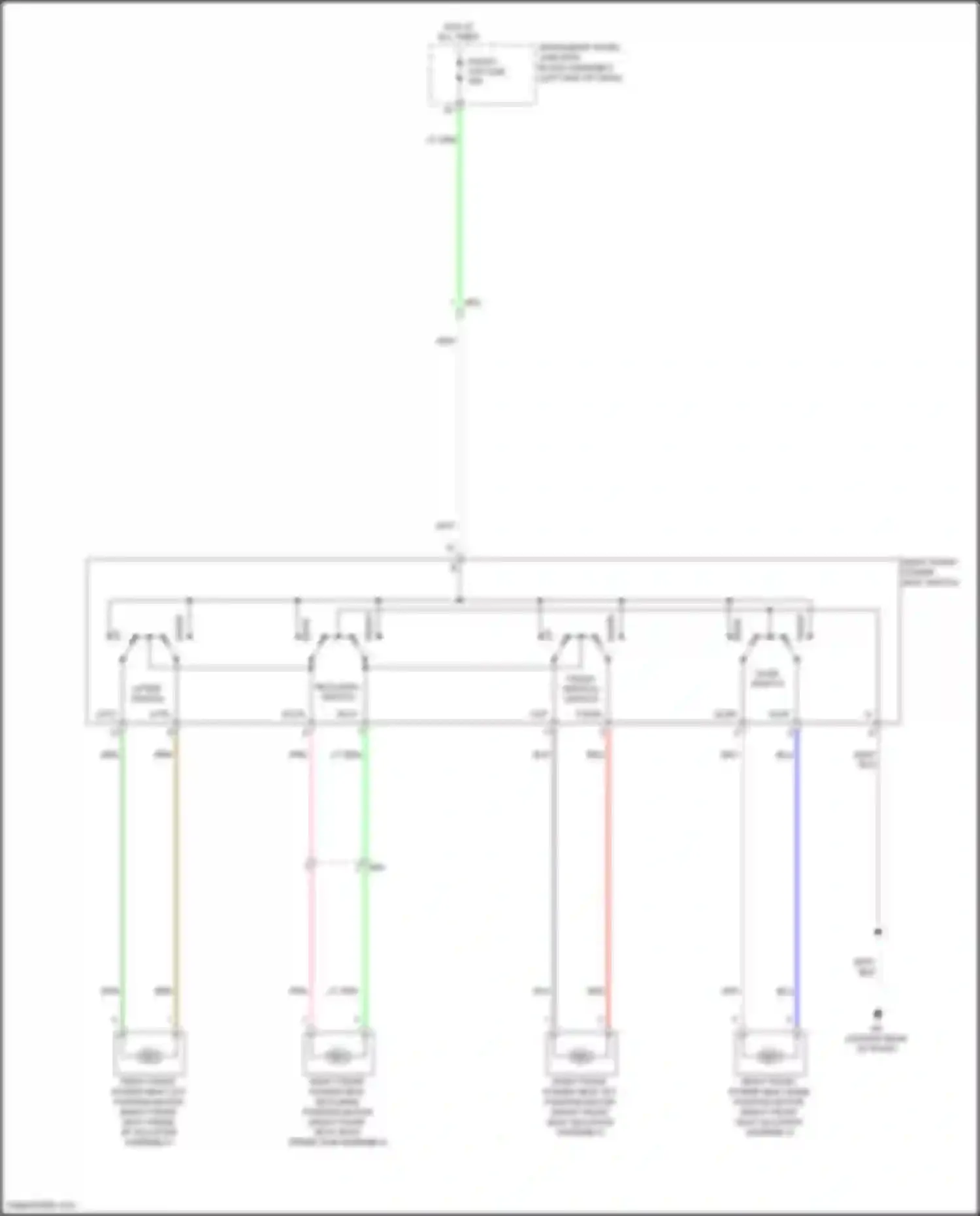 Wiring diagram wht for Toyota Avalon XX50 (2018-2024) (69 of 185)