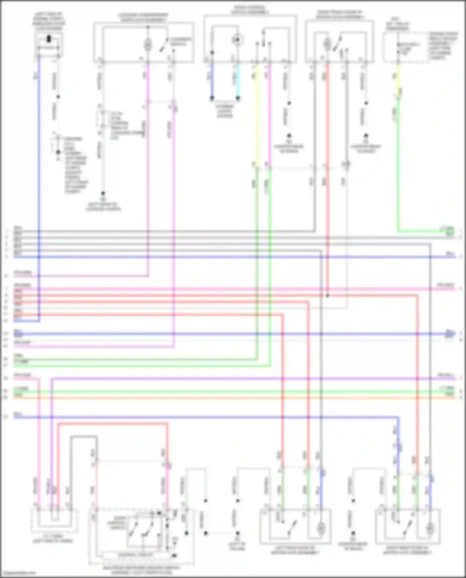 Wiring diagram wht/blk for Toyota Avalon XX50 (2018-2024) (63 of 167)
