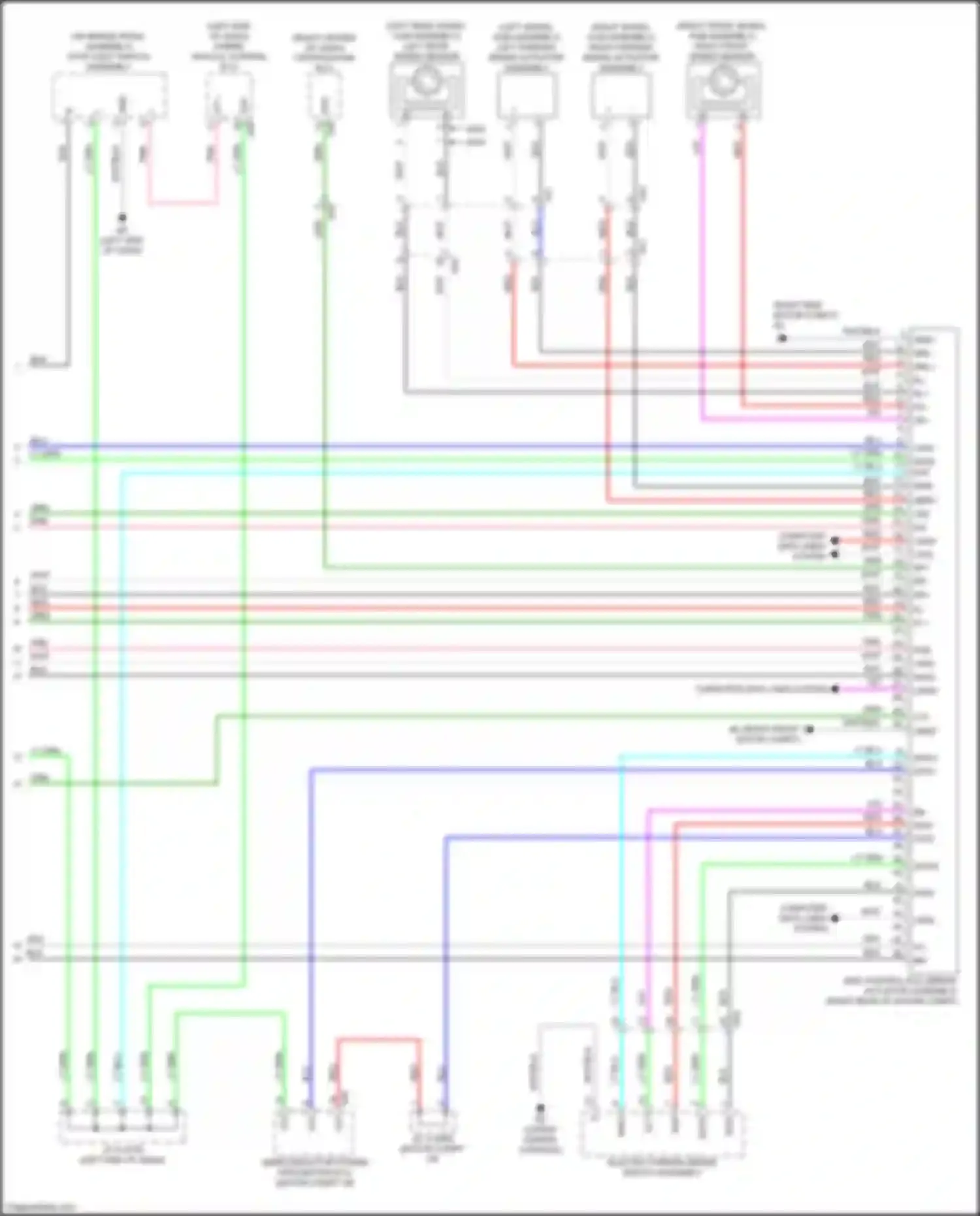 bZ4X Toyota I (2022-2024): Anti-lock brakes circuit (3 of 3)