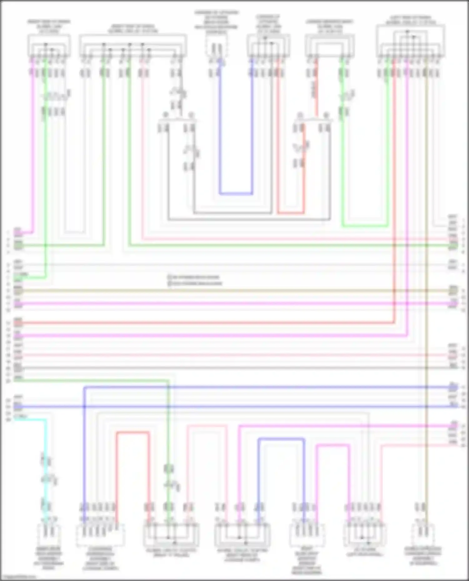 bZ4X Toyota I (2022-2024): Computer data lines circuit (2 of 7)