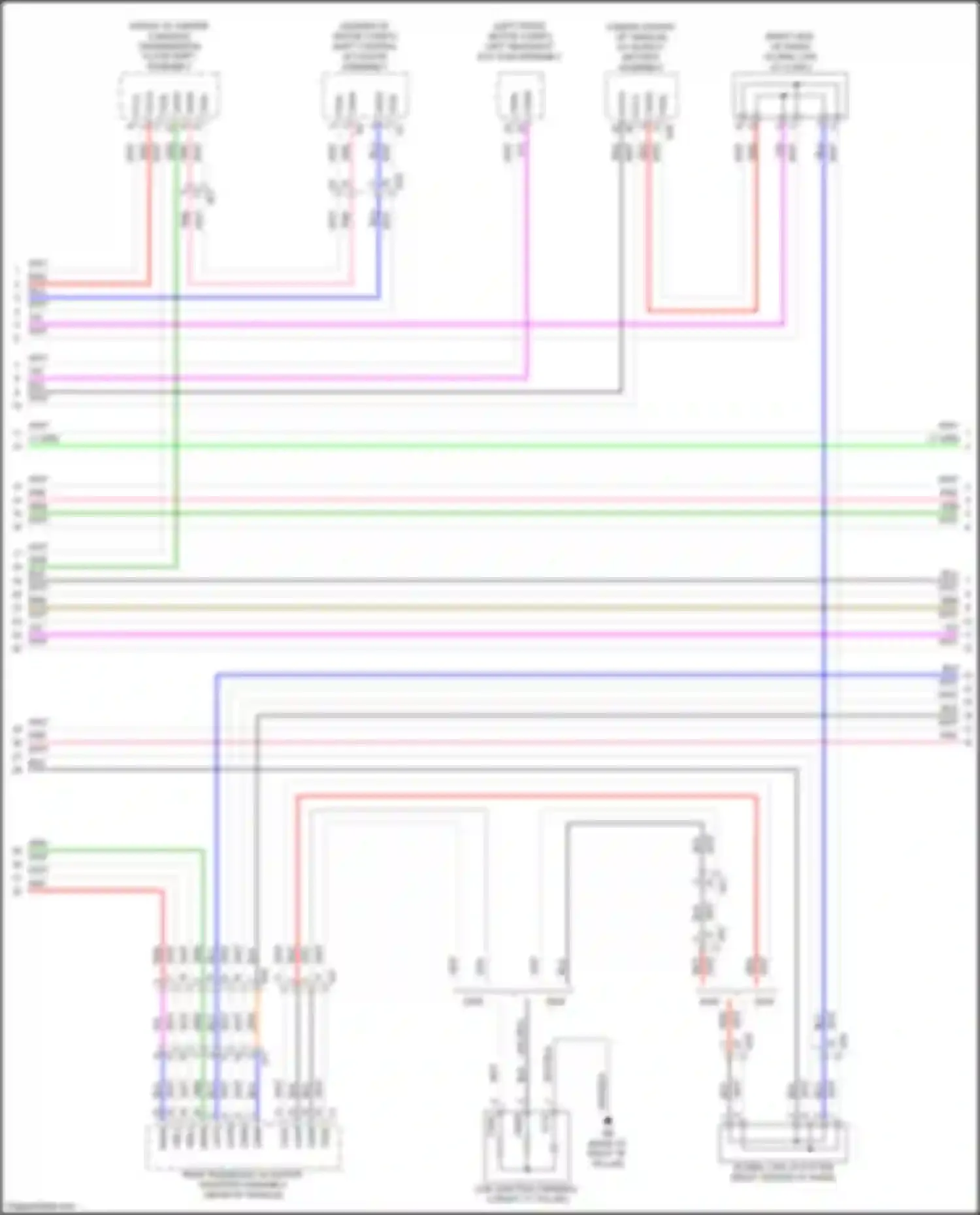 bZ4X Toyota I (2022-2024): Computer data lines circuit (5 of 7)