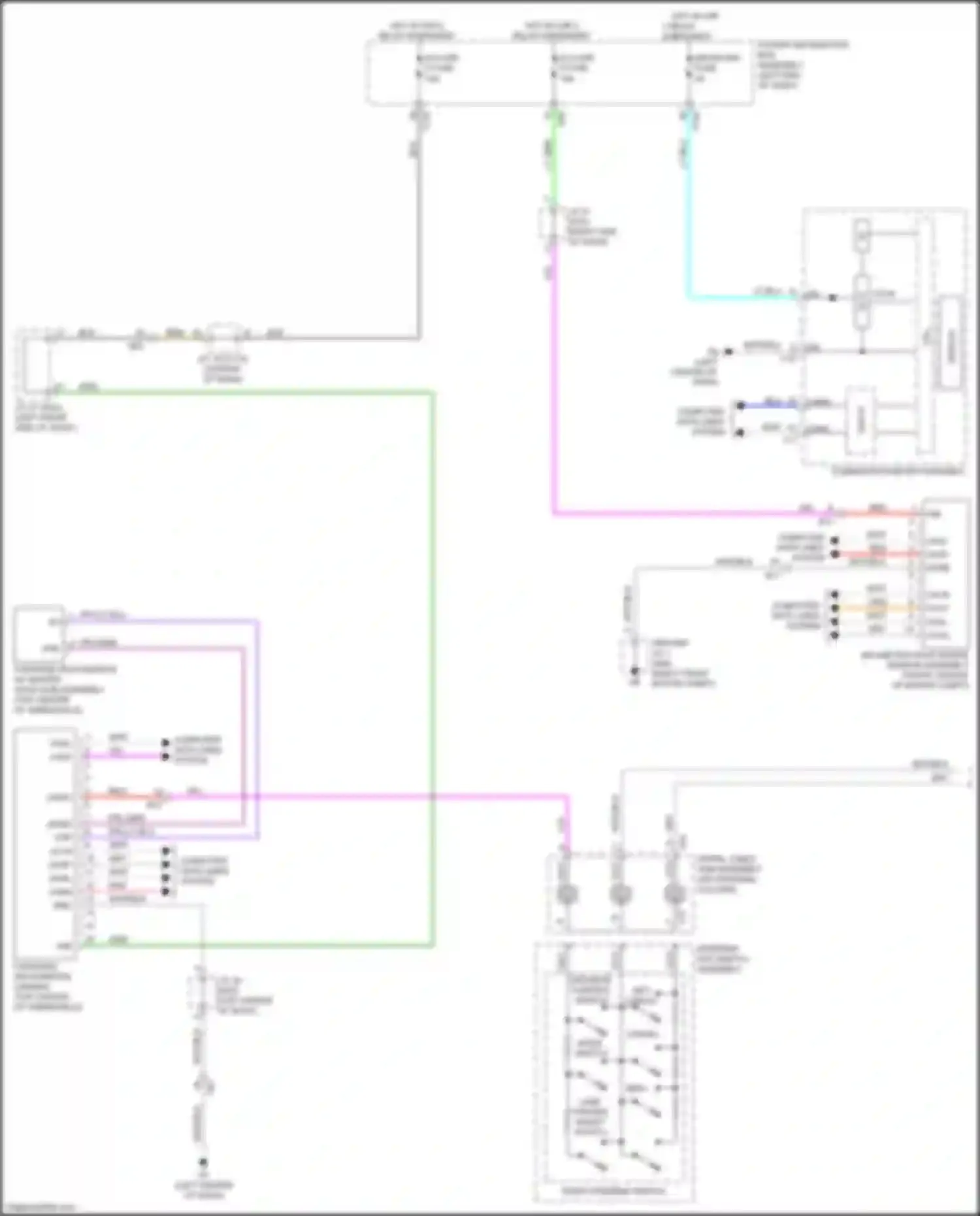 bZ4X Toyota I (2022-2024): Dynamic laser cruise control circuit (1 of 2)