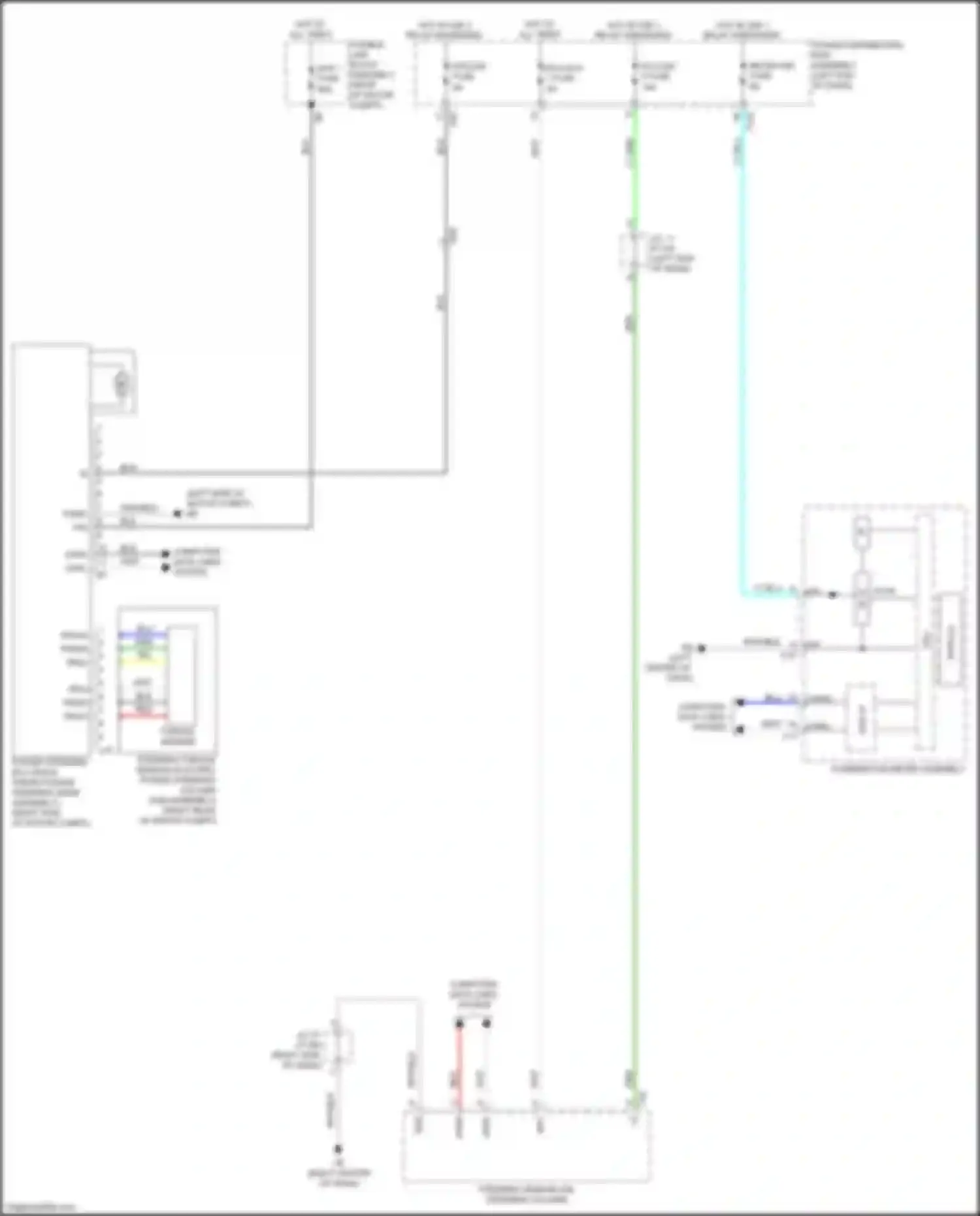 bZ4X Toyota I (2022-2024): Electronic power steering circuit