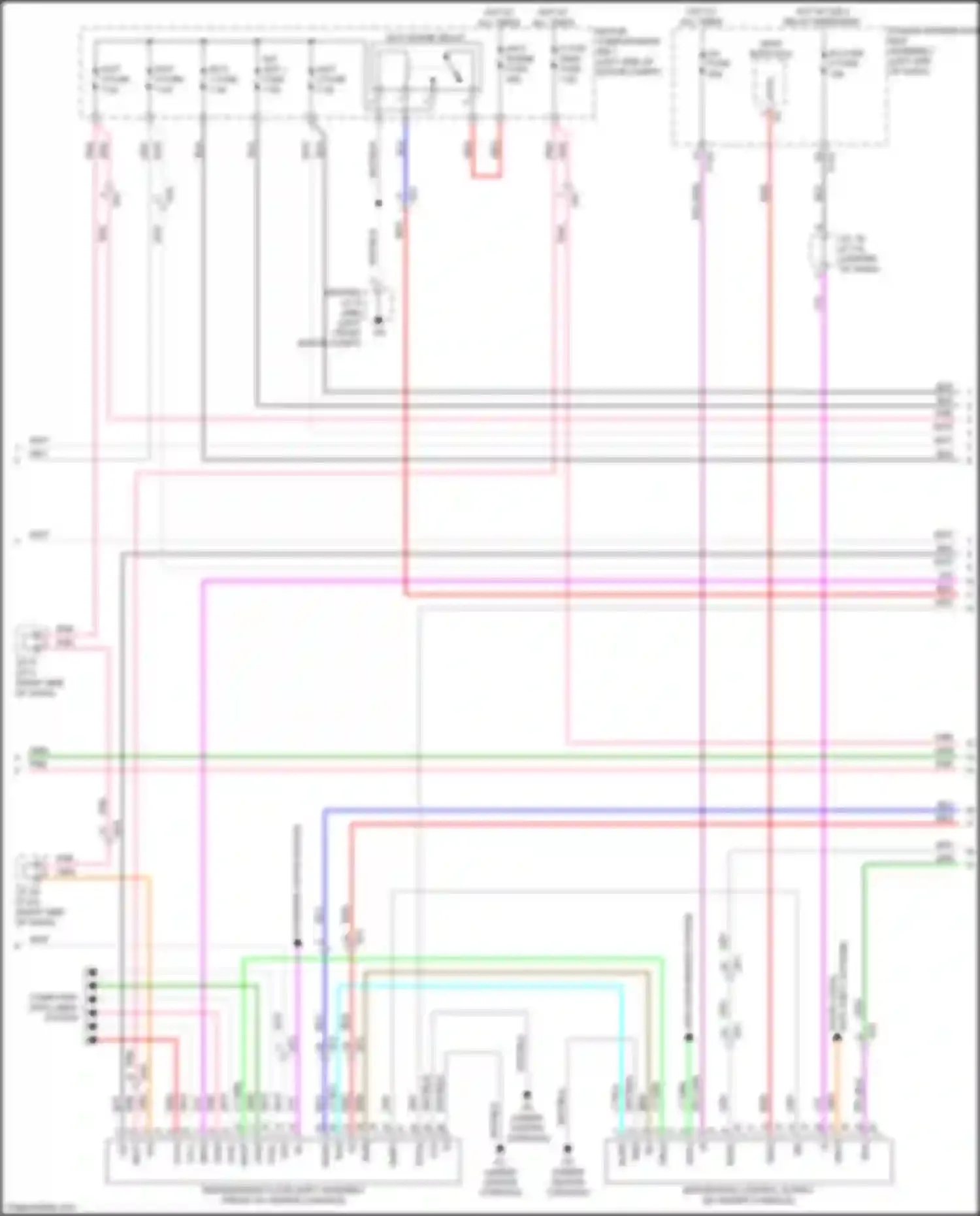 bZ4X Toyota I (2022-2024): Wiring diagram engine performance electric (2 of 11)