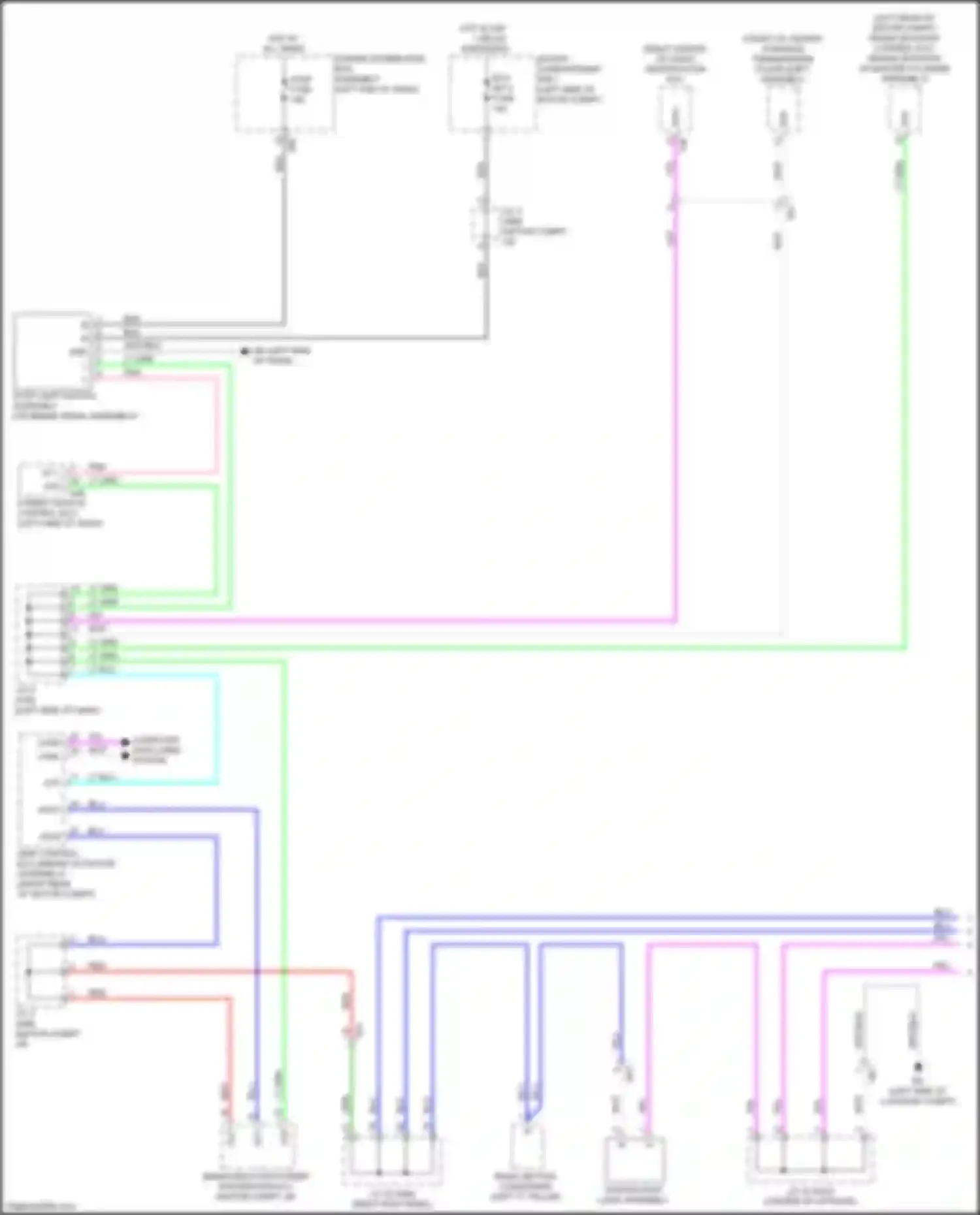 bZ4X Toyota I (2022-2024): Exterior lamps circuit (1 of 3)