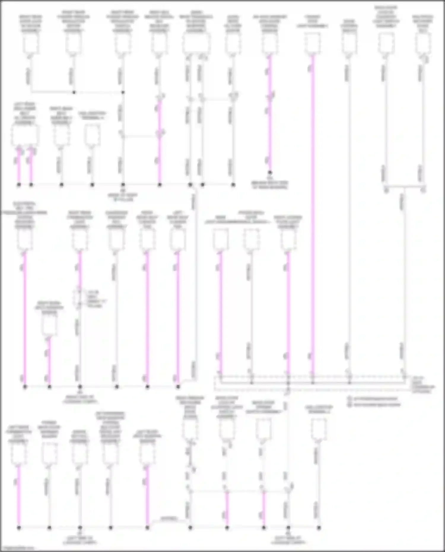bZ4X Toyota I (2022-2024): Ground distribution circuit (5 of 5)