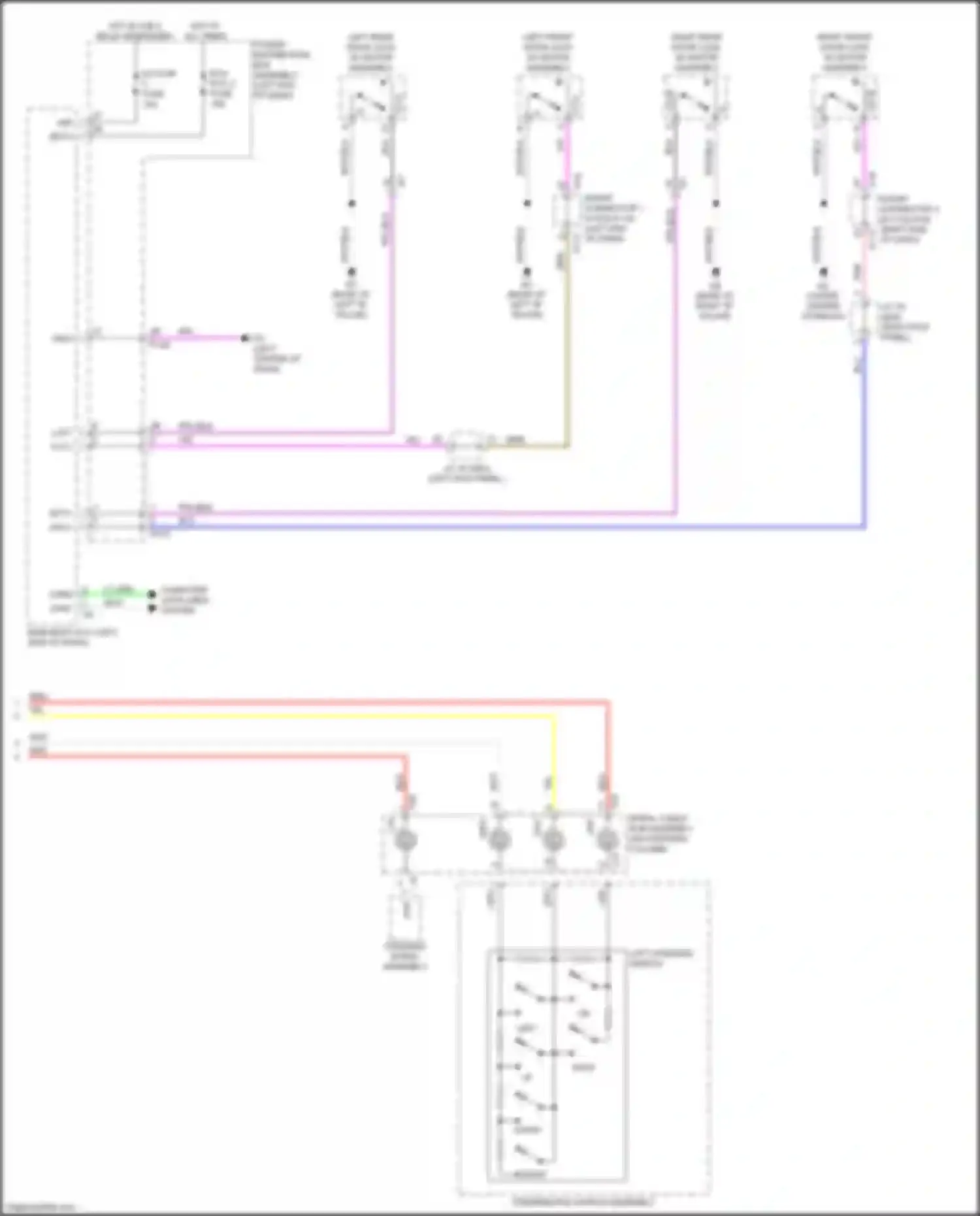 bZ4X Toyota I (2022-2024): Instrument cluster circuit (3 of 3)