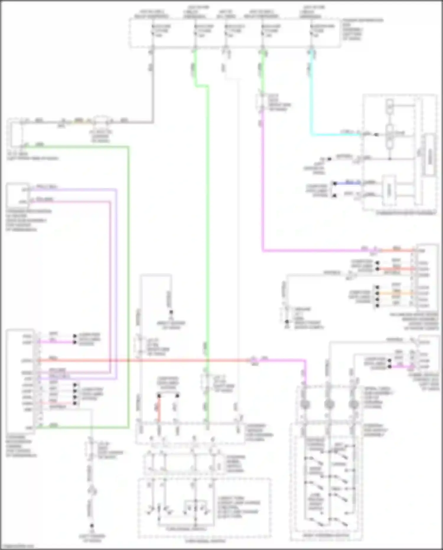 bZ4X Toyota I (2022-2024): Lane departure warning circuit