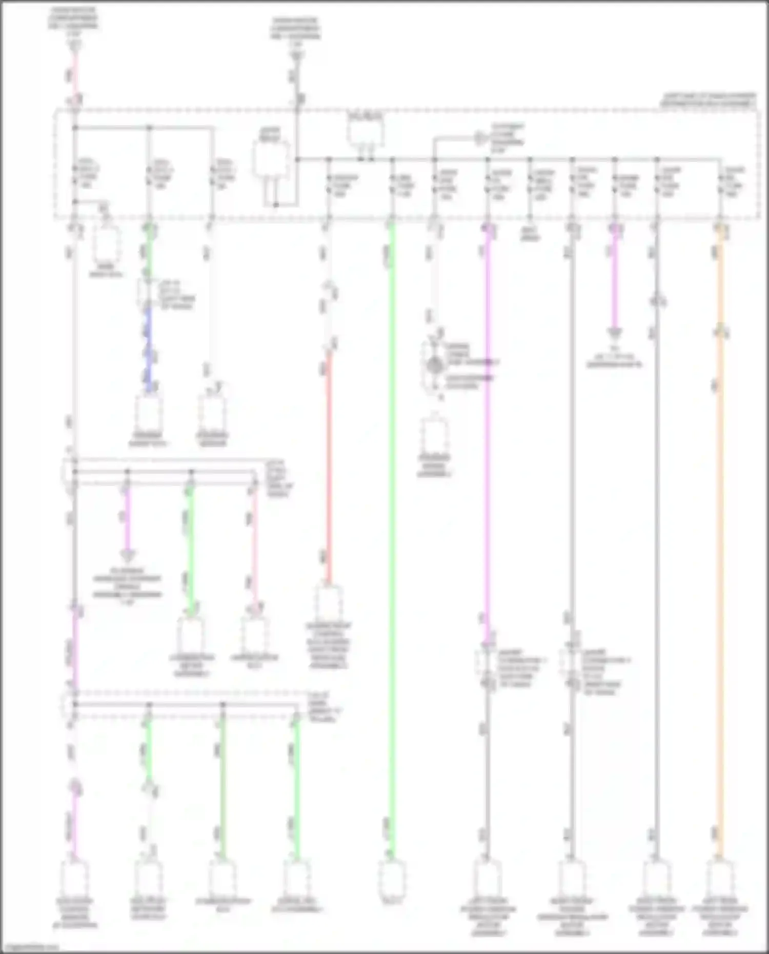 bZ4X Toyota I (2022-2024): Power distribution circuit (5 of 8)
