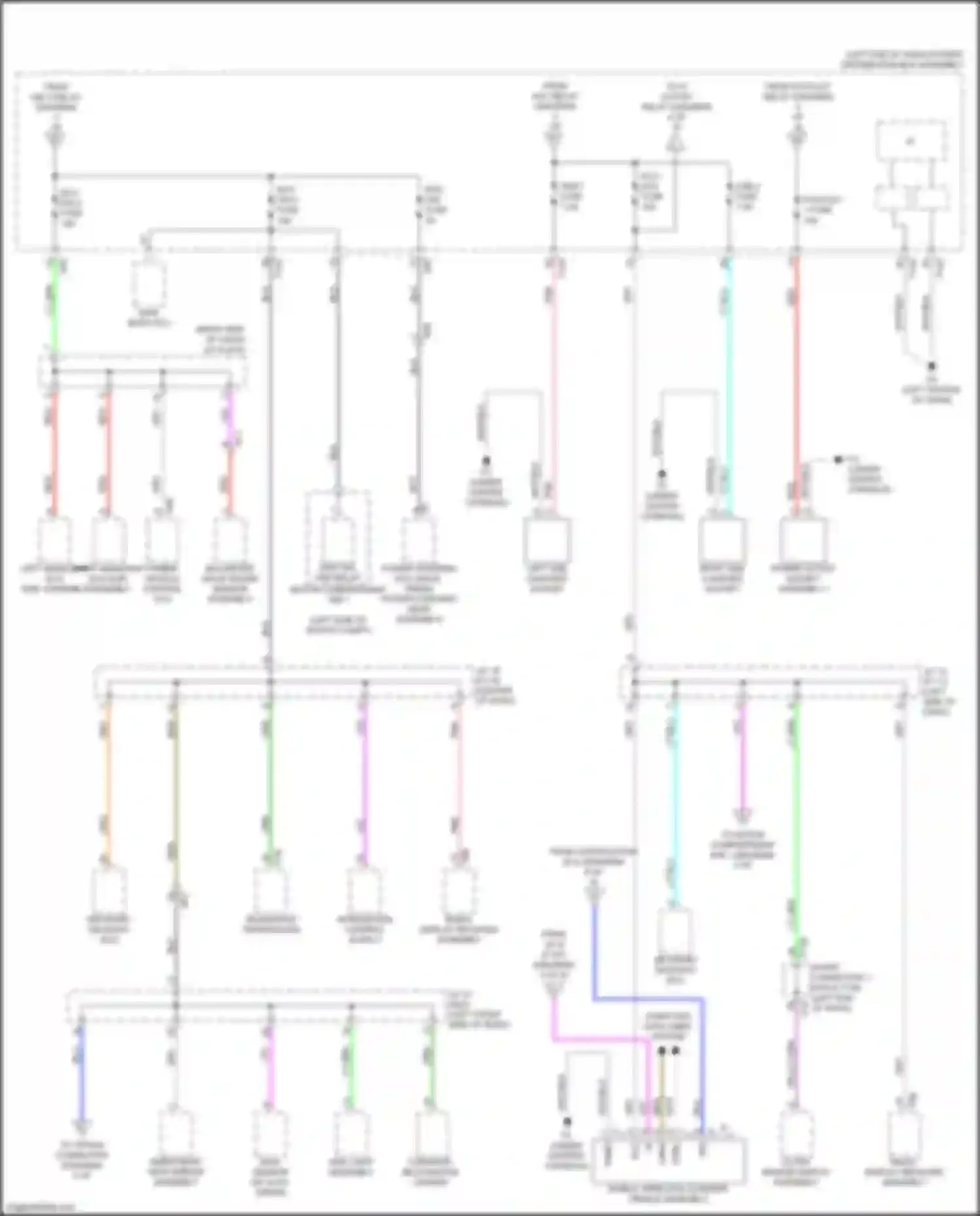 bZ4X Toyota I (2022-2024): Power distribution circuit (7 of 8)