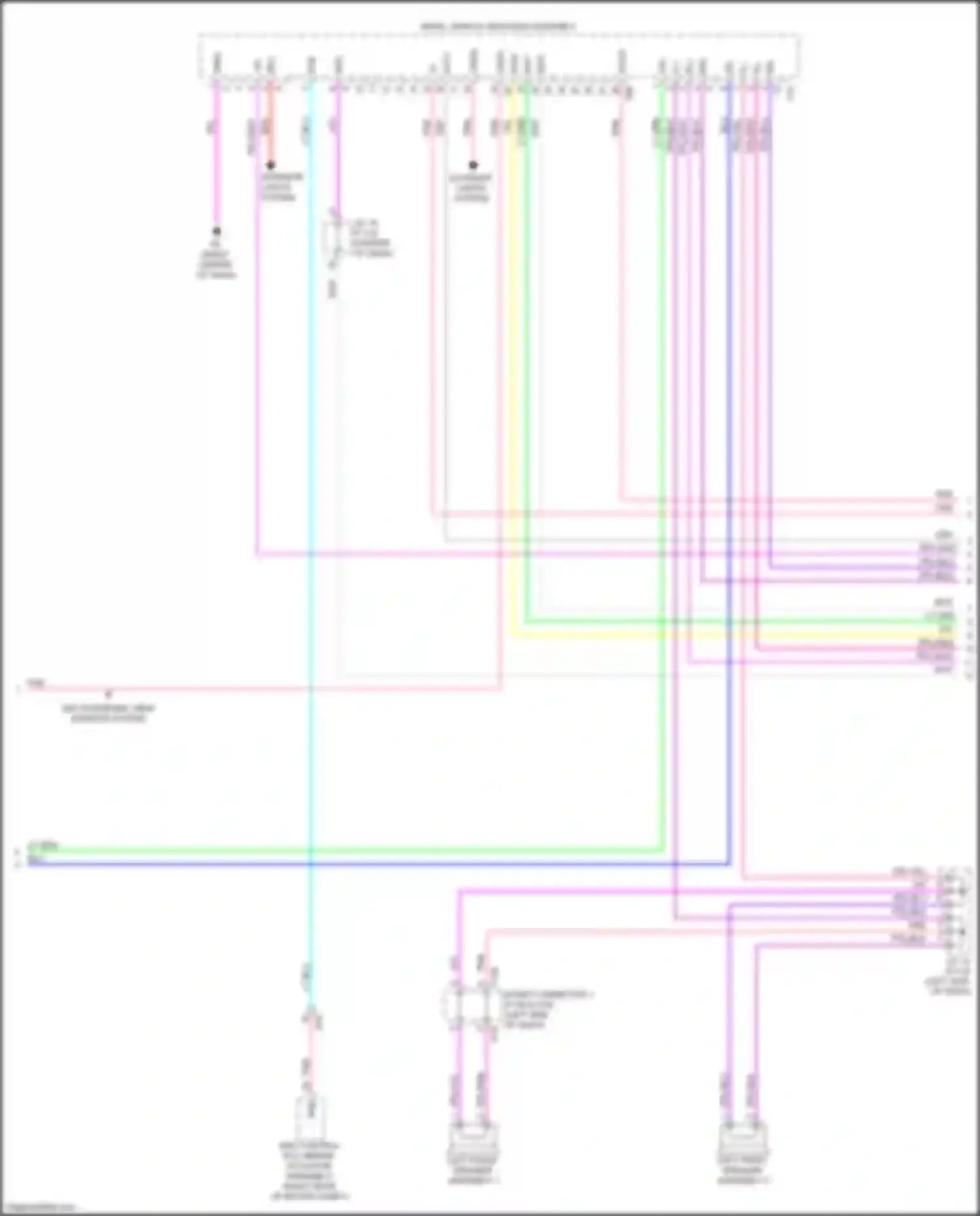 bZ4X Toyota I (2022-2024): Radio circuit, w/ built-in amplifier (3 of 4)