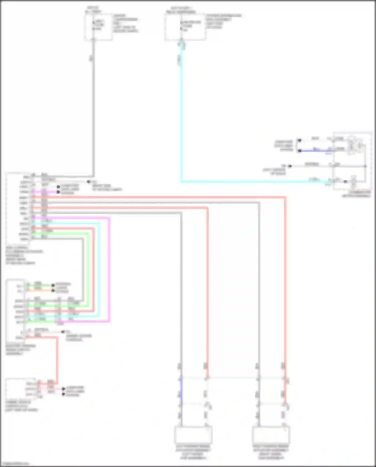 bZ4X Toyota I (2022-2024): Shift interlock circuit