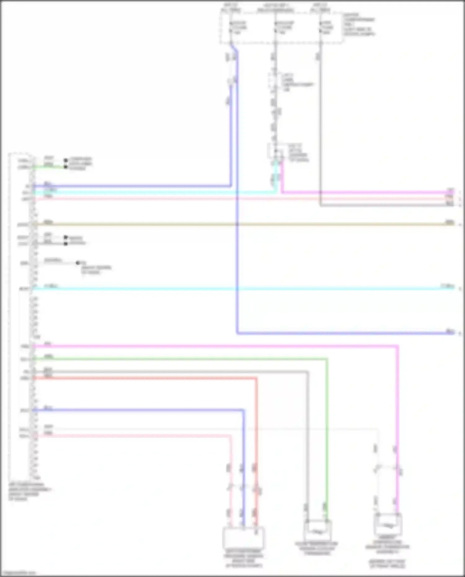 Wiring diagram air conditioning pressure sensor for Toyota bZ4X I (2022-2024) (1 of 1)