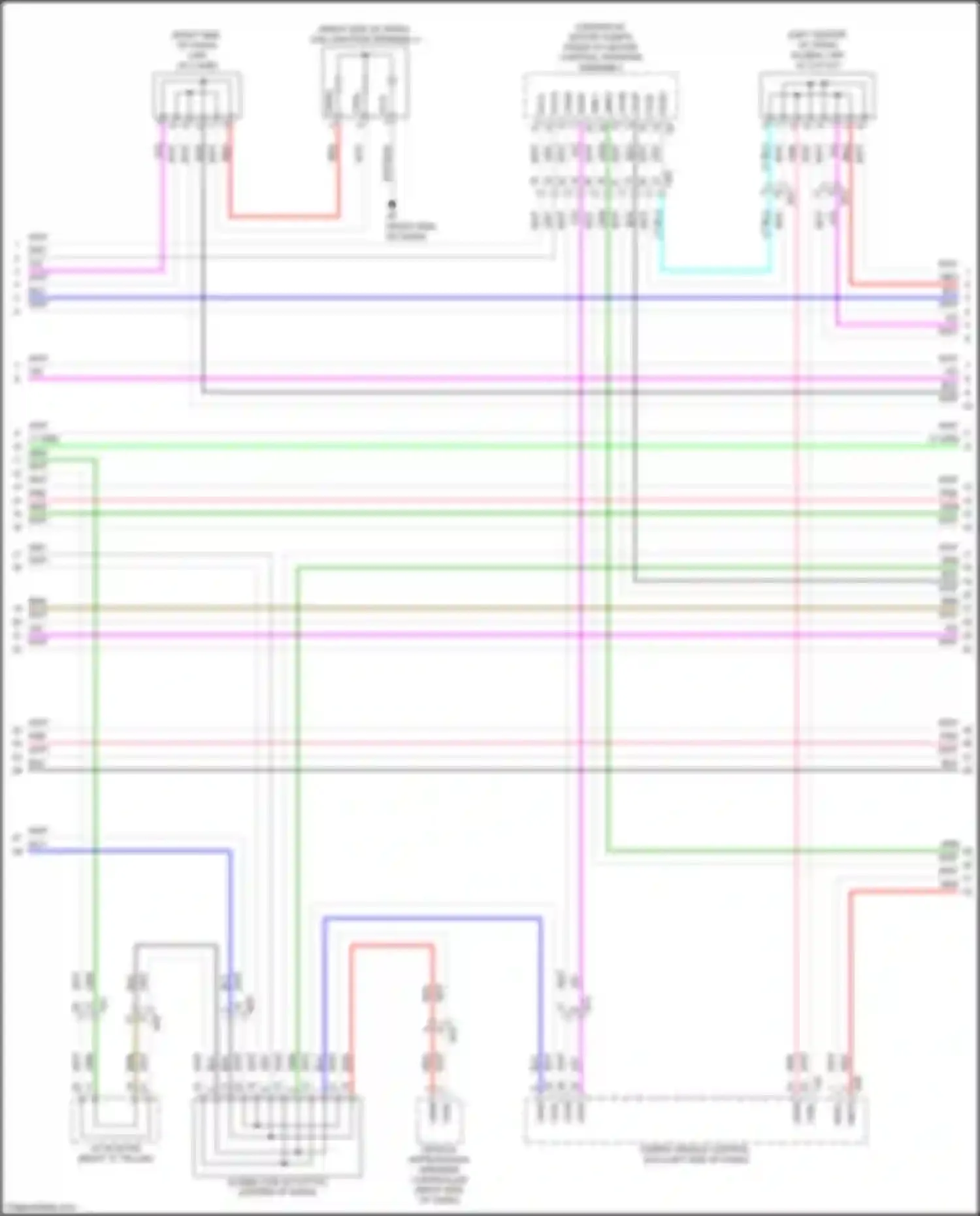 Wiring diagram blu for Toyota bZ4X I (2022-2024) (2 of 123)