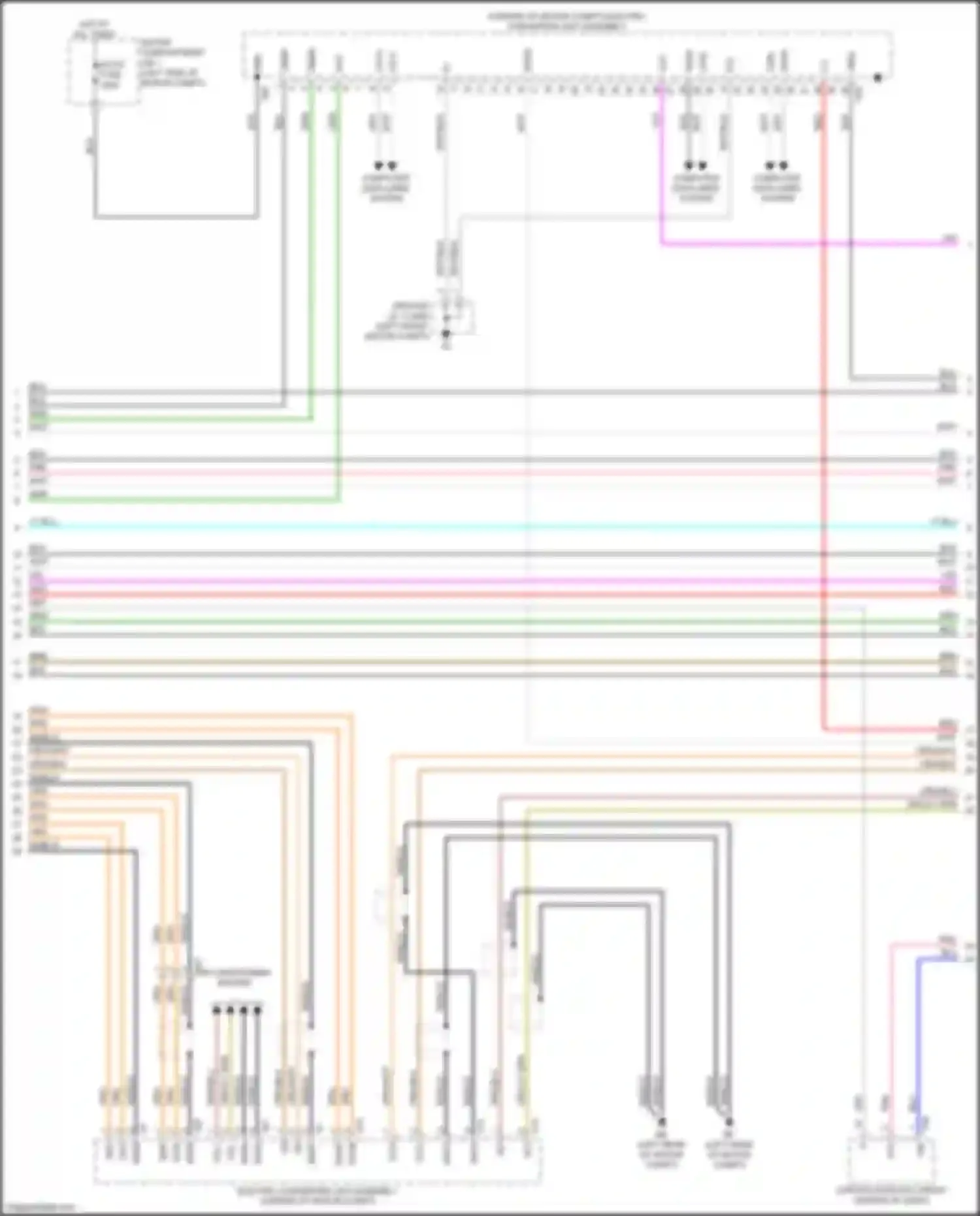 Wiring diagram blu for Toyota bZ4X I (2022-2024) (120 of 123)