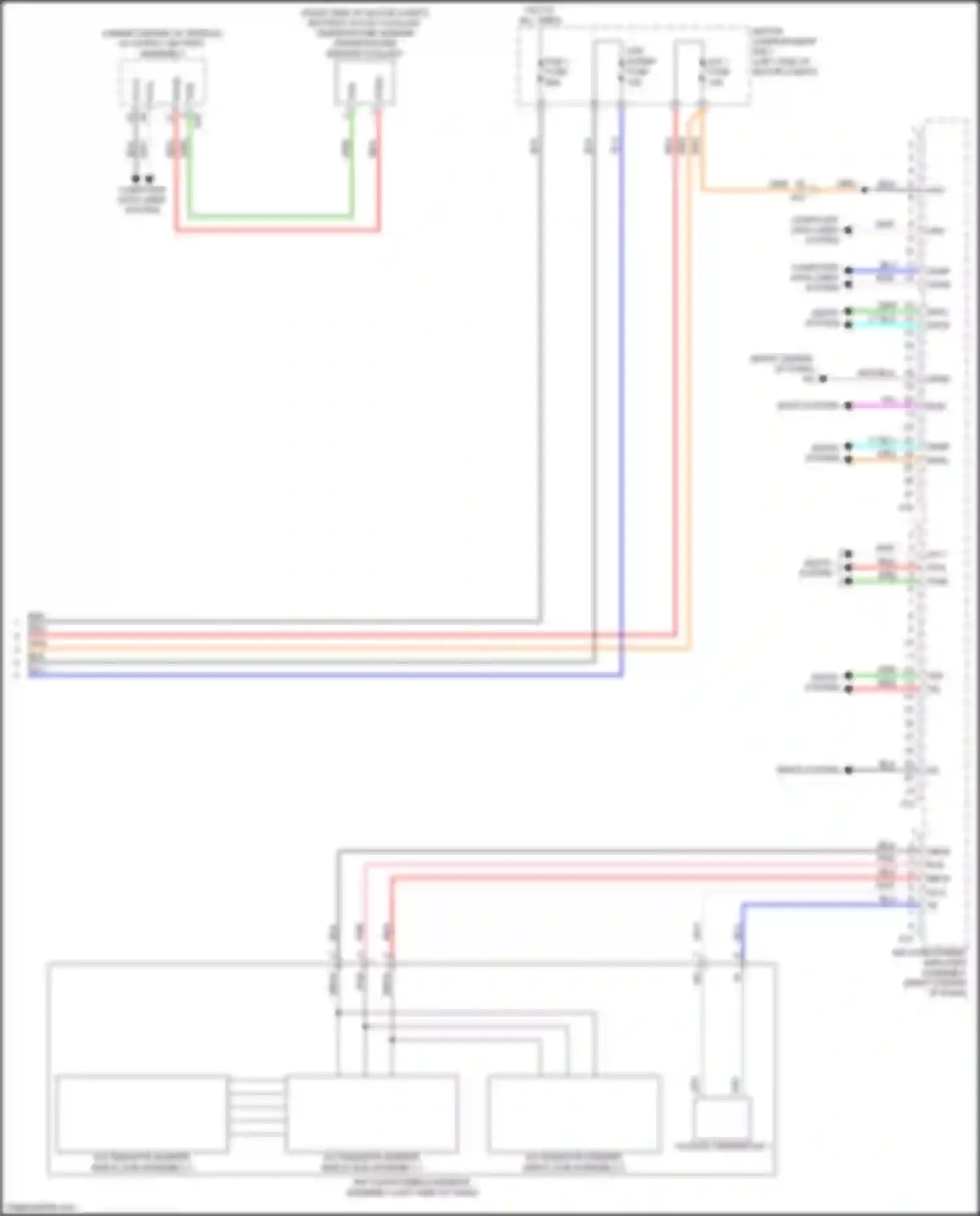 Wiring diagram computer data lines system for Toyota bZ4X I (2022-2024) (54 of 78)
