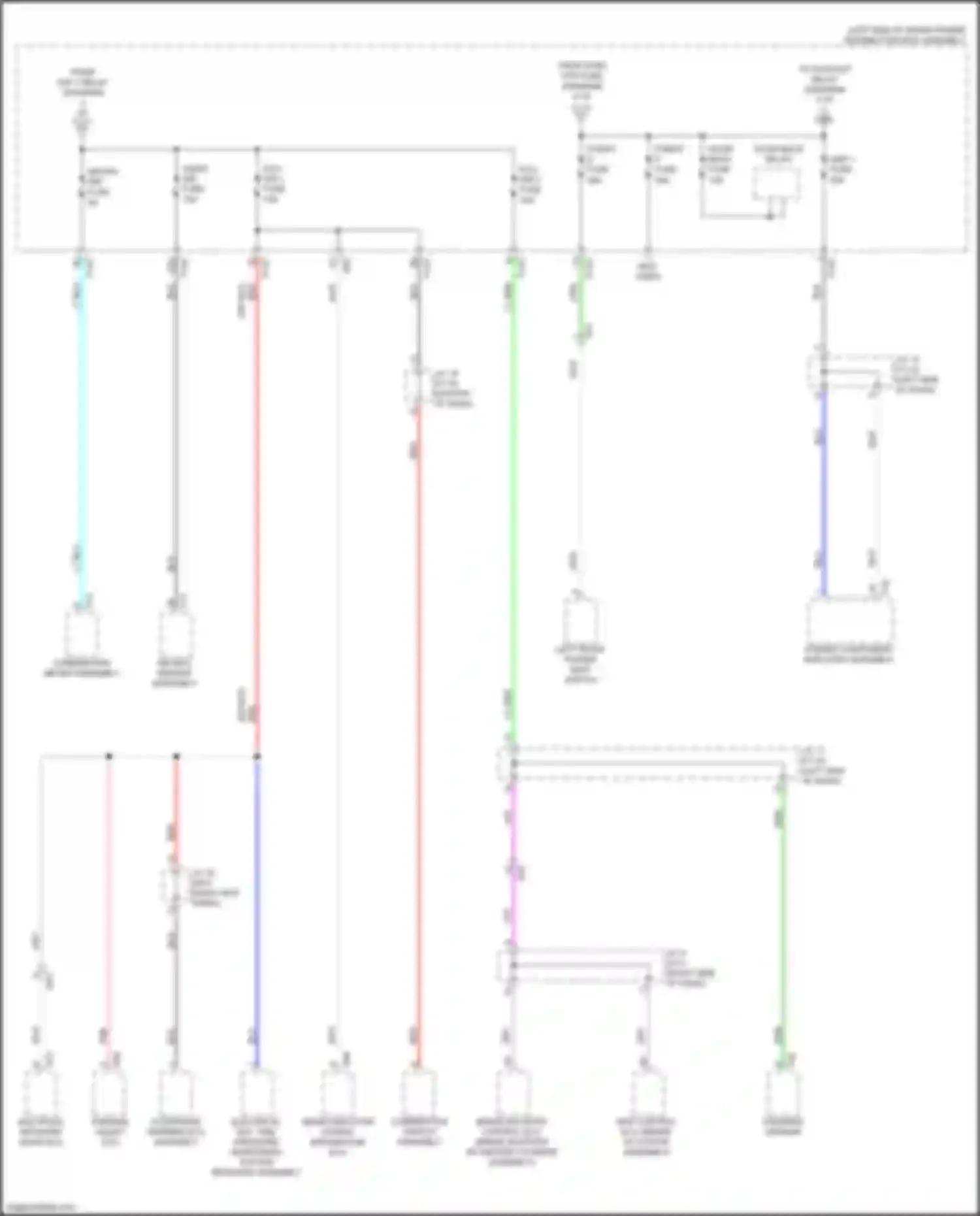 Wiring diagram ecu-igr 3 fuse for Toyota bZ4X I (2022-2024) (8 of 9)