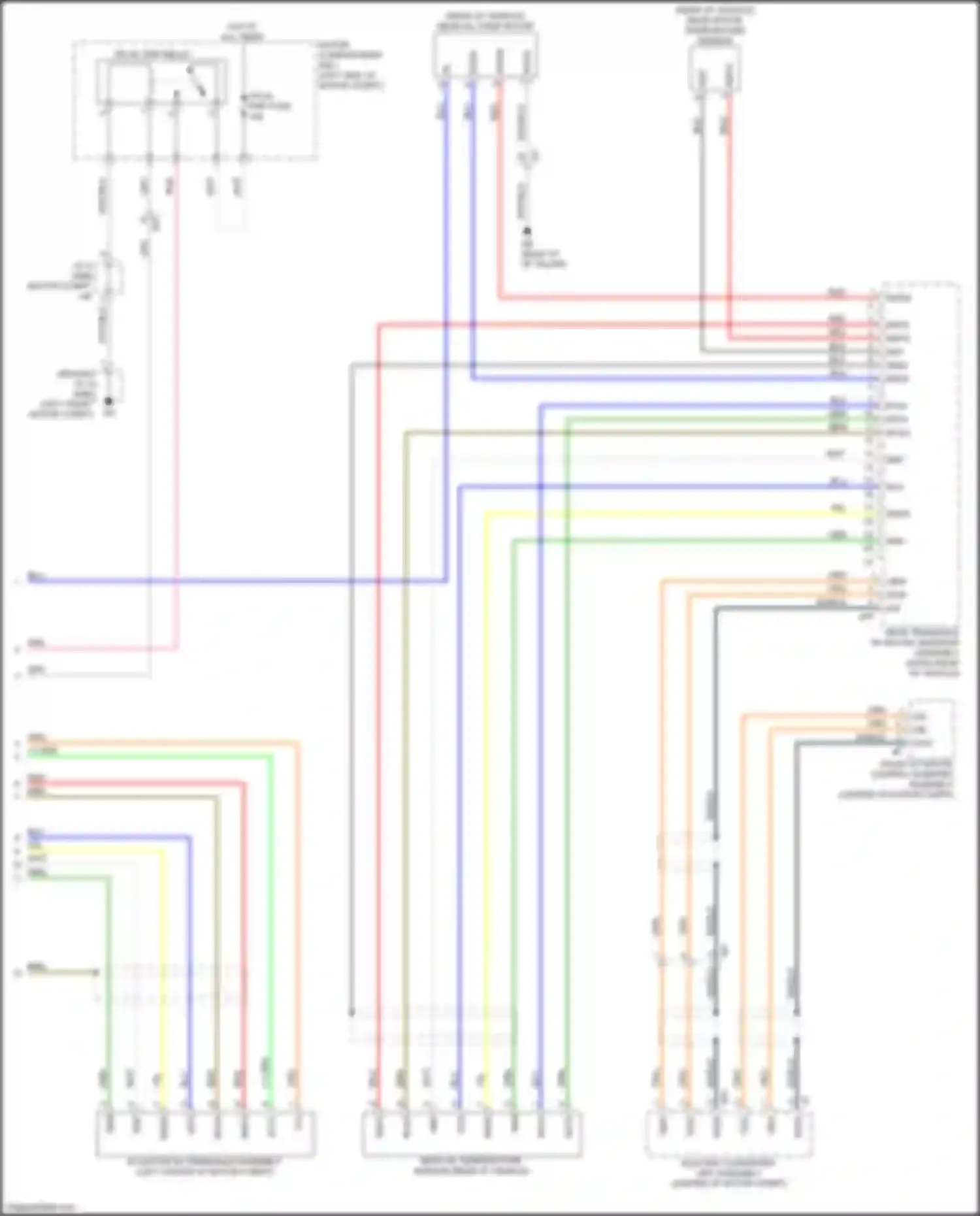 Wiring diagram hot at all times for Toyota bZ4X I (2022-2024) (38 of 78)