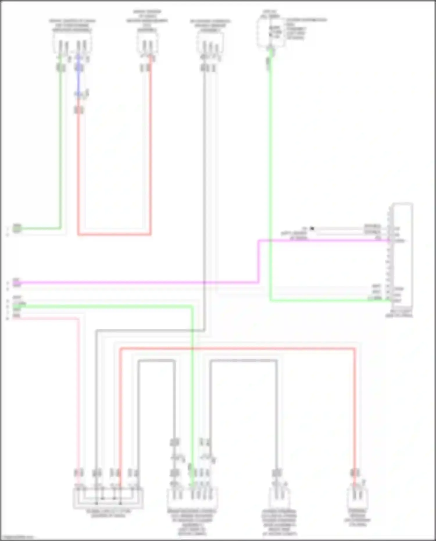 Wiring diagram power distribution box assembly for Toyota bZ4X I (2022-2024) (3 of 68)