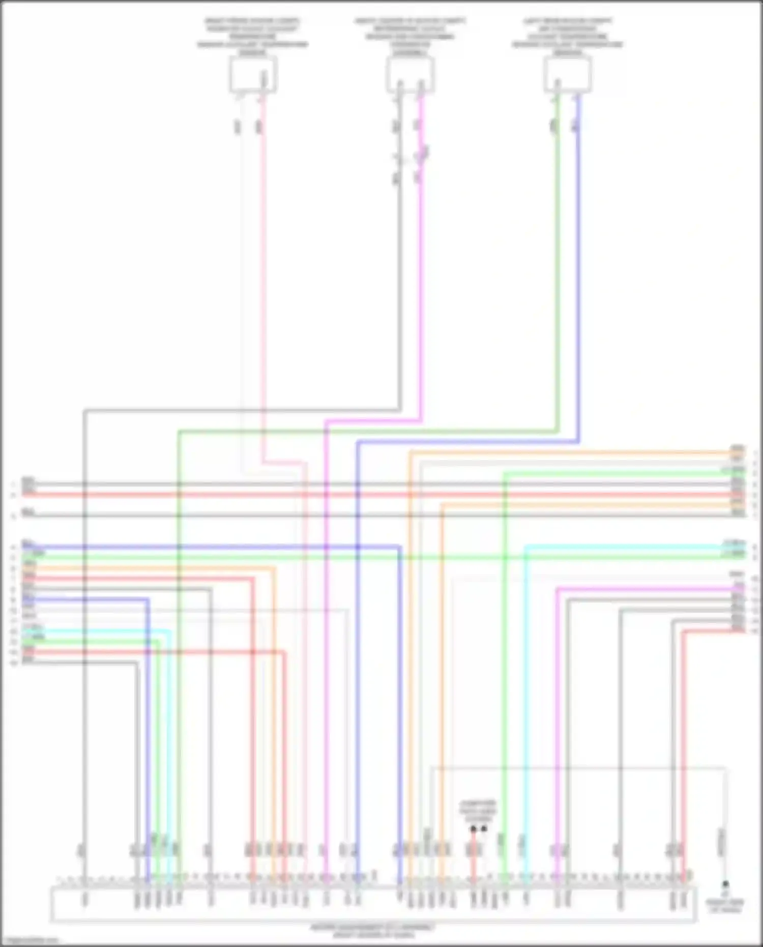 Wiring diagram sg-2 for Toyota bZ4X I (2022-2024) (2 of 2)