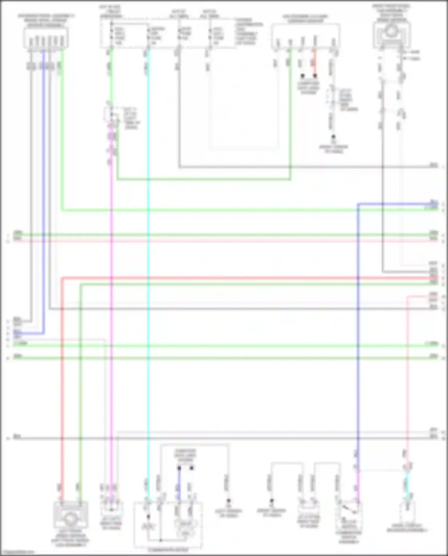 Wiring diagram vsc off switch for Toyota bZ4X I (2022-2024) (1 of 1)