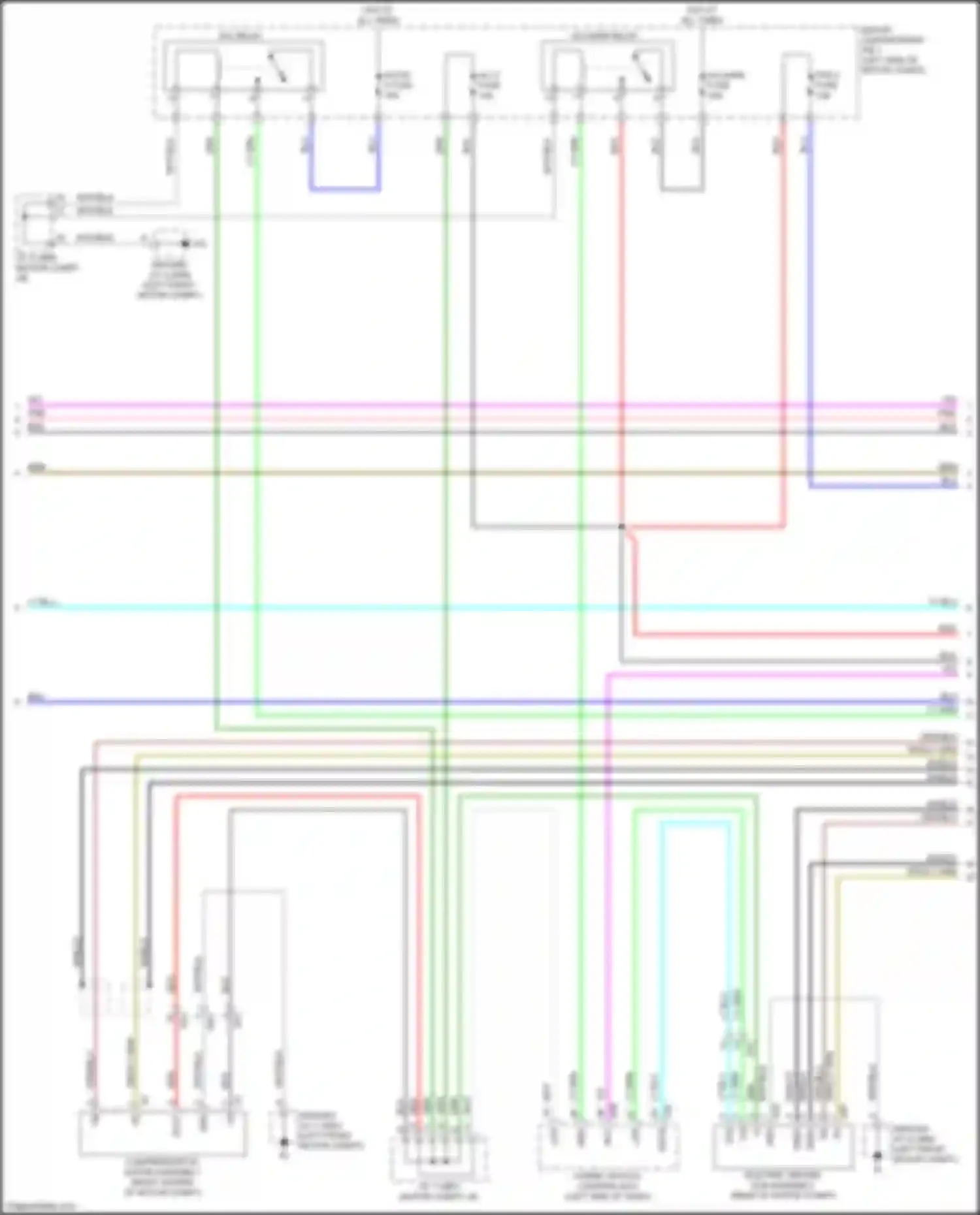 Wiring diagram wht for Toyota bZ4X I (2022-2024) (74 of 131)