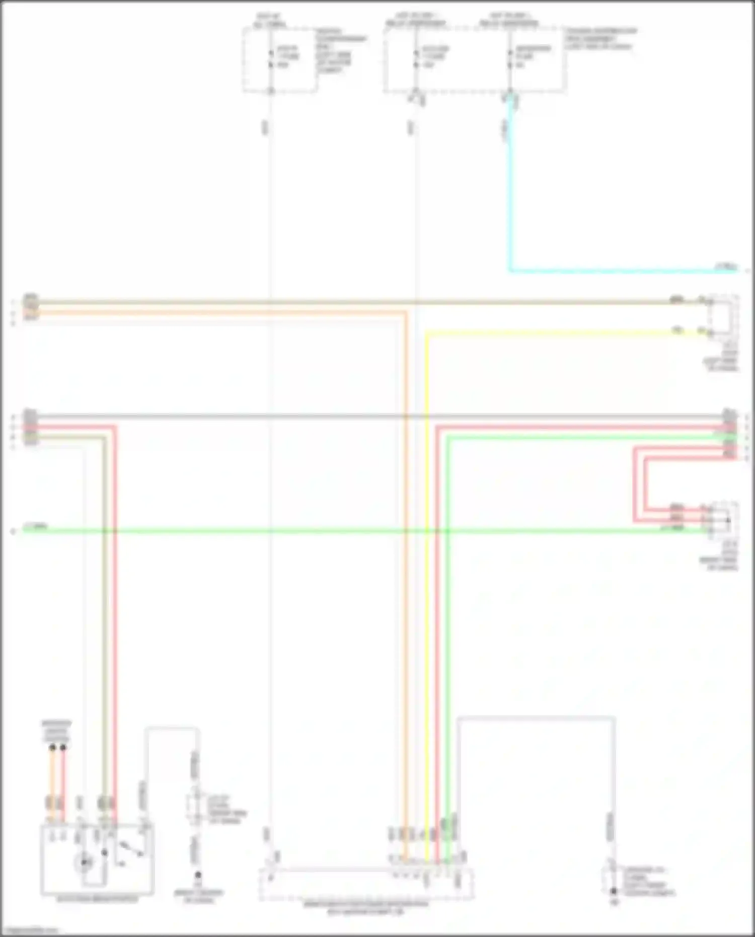 Wiring diagram yel for Toyota bZ4X I (2022-2024) (25 of 32)