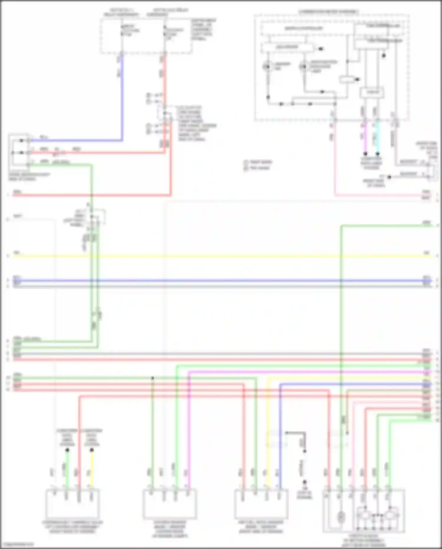 C-HR Toyota I facelift (2019-2023): Wiring diagram engine performance 2.0l (4 of 7)