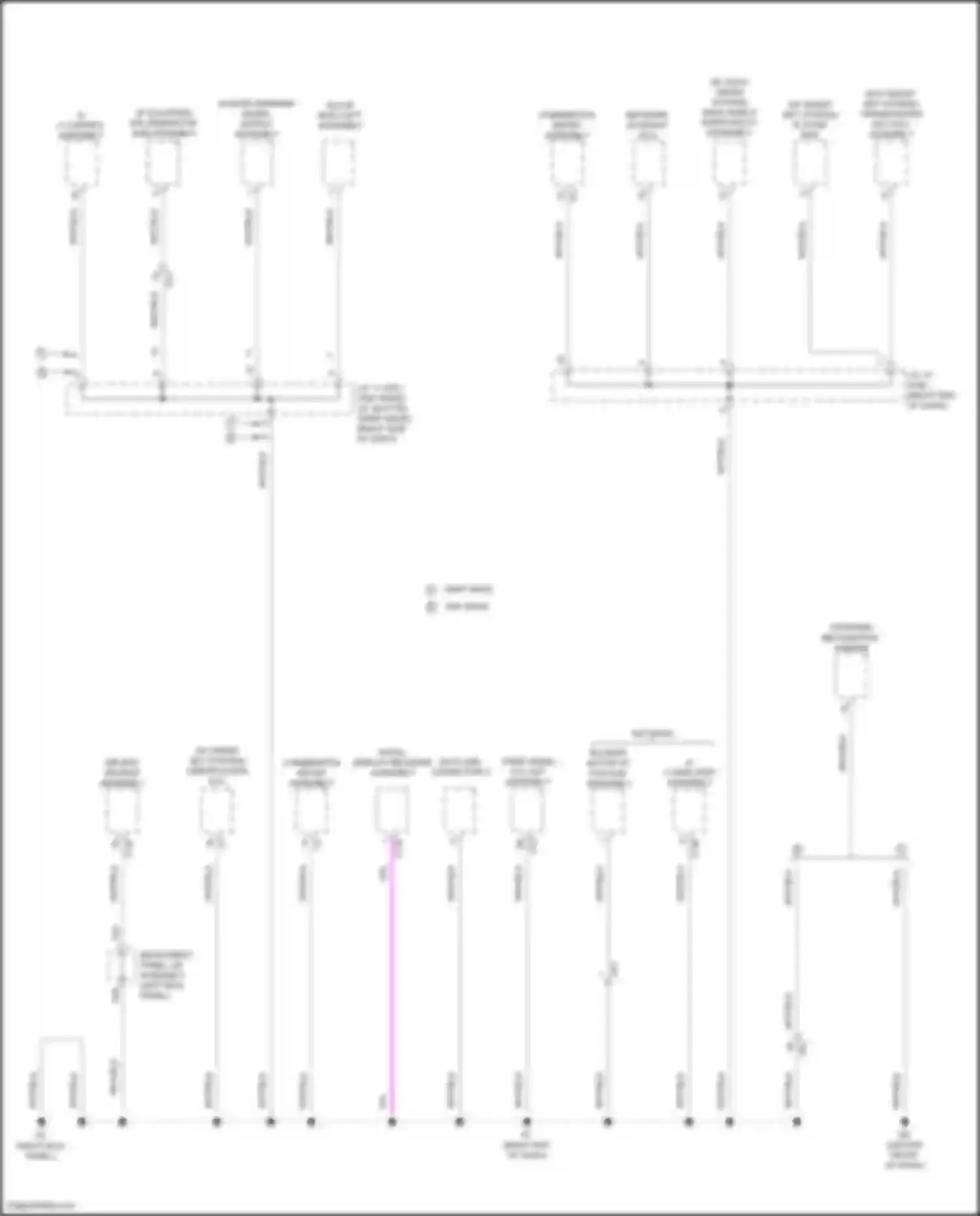 C-HR Toyota I facelift (2019-2023): Ground distribution circuit (6 of 6)
