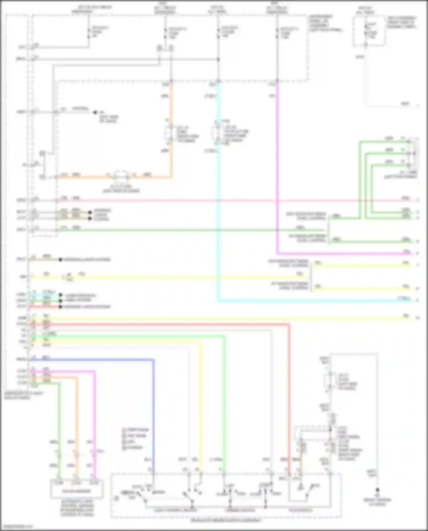 C-HR Toyota I facelift (2019-2023): Headlights circuit (1 of 4)